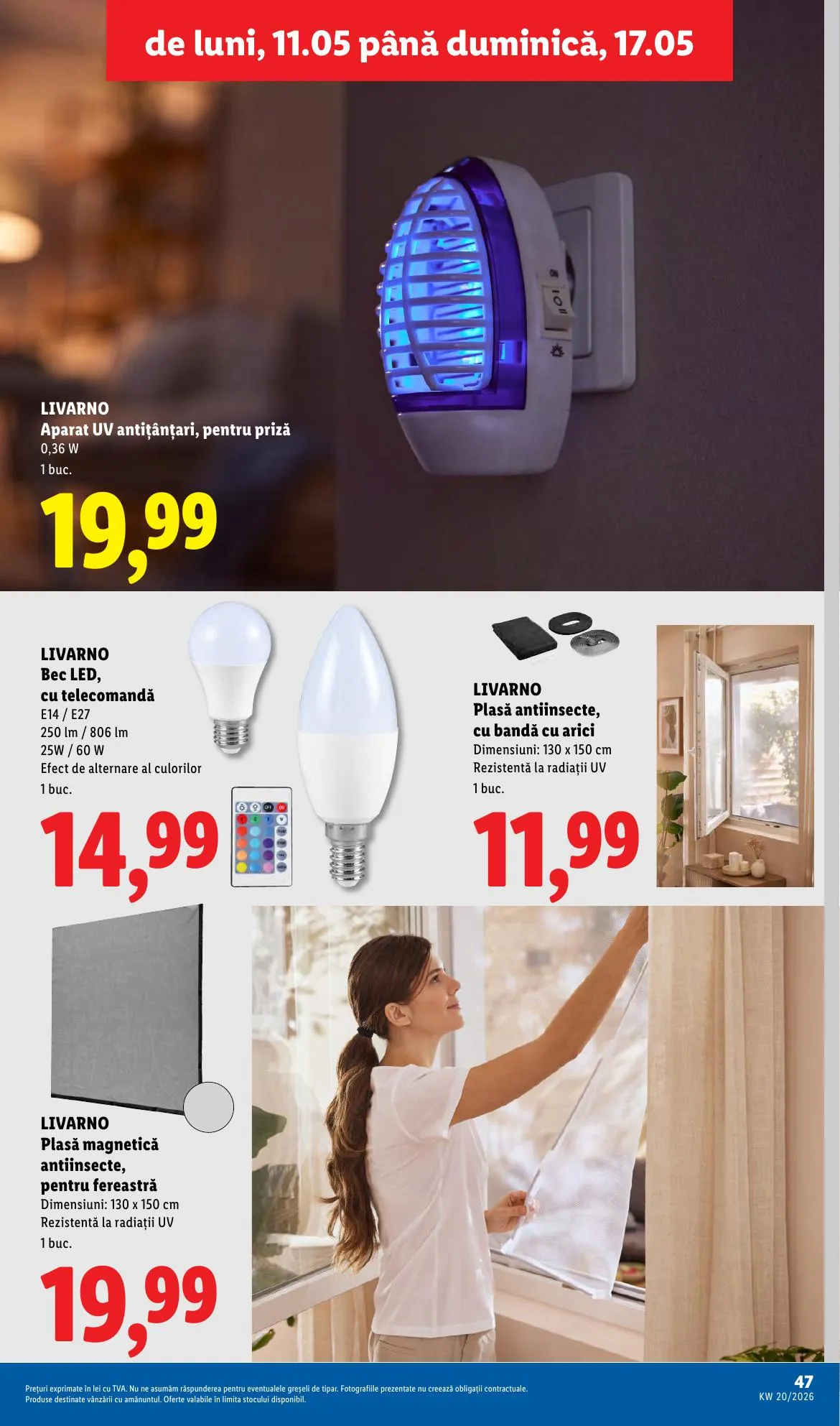 Lidl akciós újság Románia 05.11–05.17 – 47. oldal