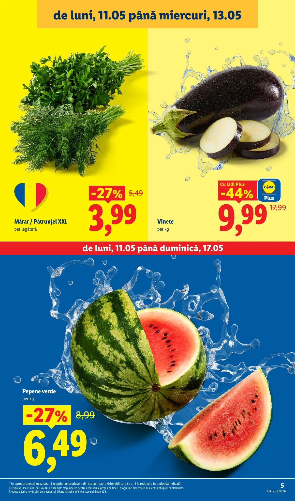 Lidl akciós újság Románia 05.11–05.17 – 5. oldal