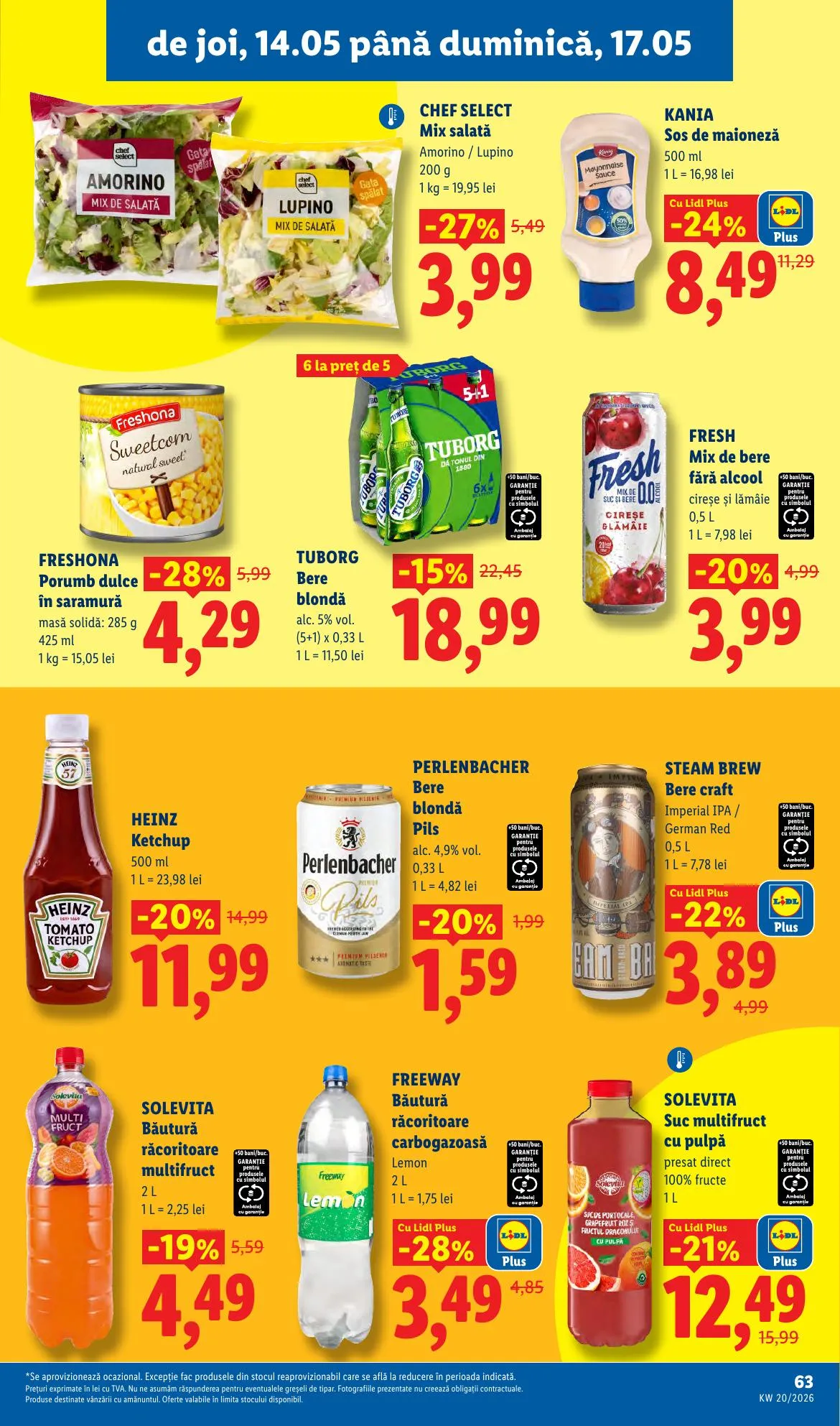 Lidl akciós újság Románia 05.11–05.17 – 63. oldal