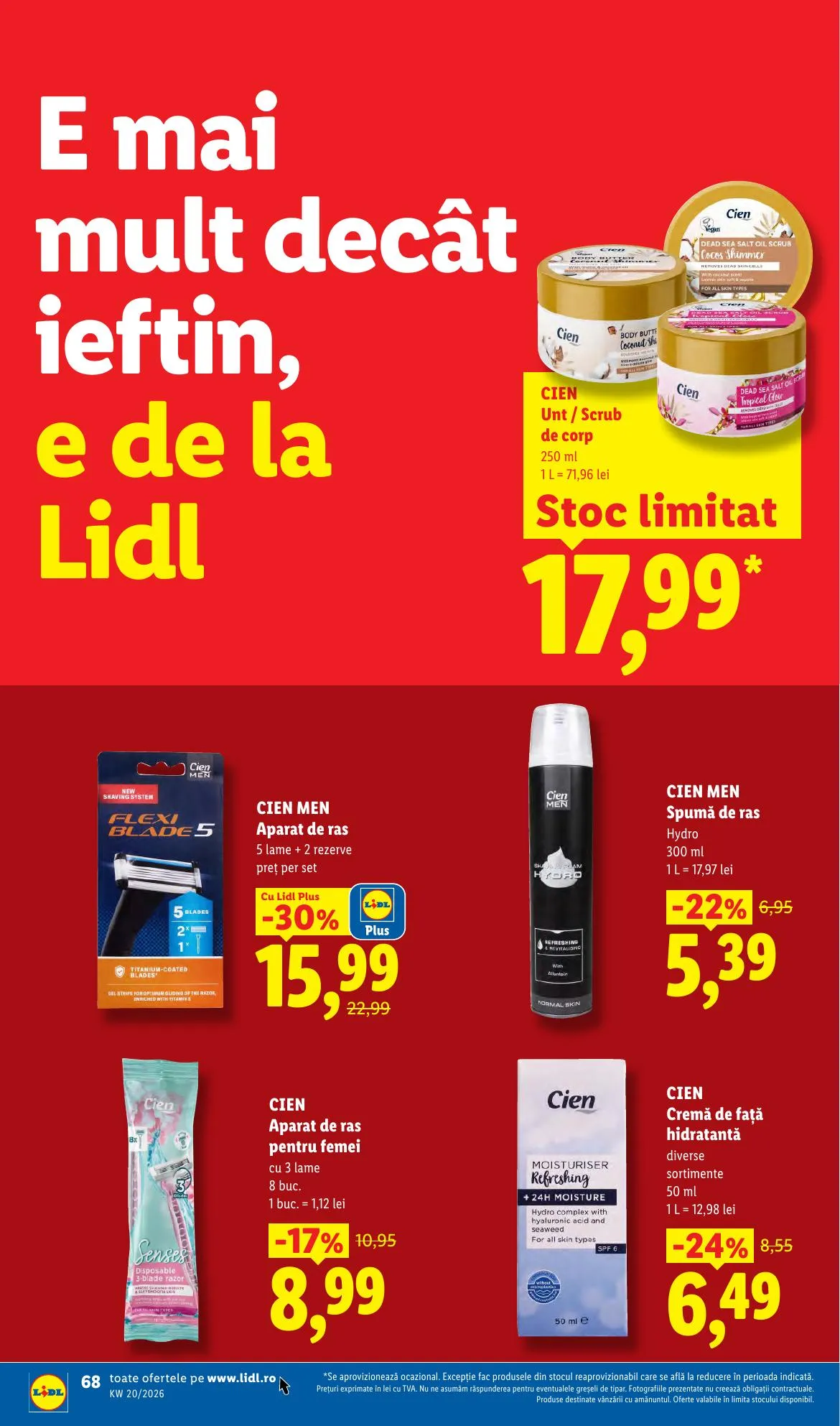 Lidl akciós újság Románia 05.11–05.17 – 68. oldal