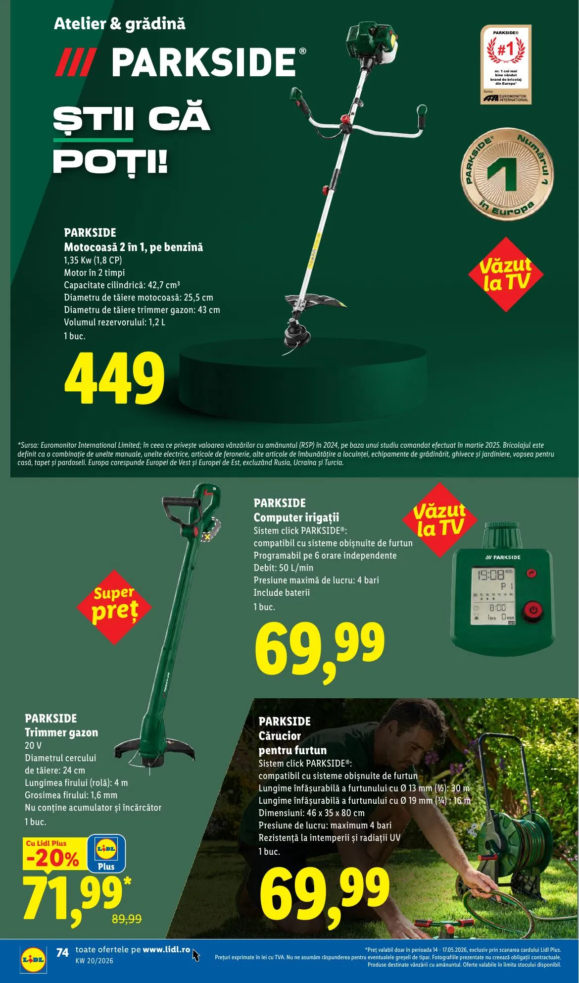 Lidl akciós újság Románia 05.11–05.17 – 74. oldal