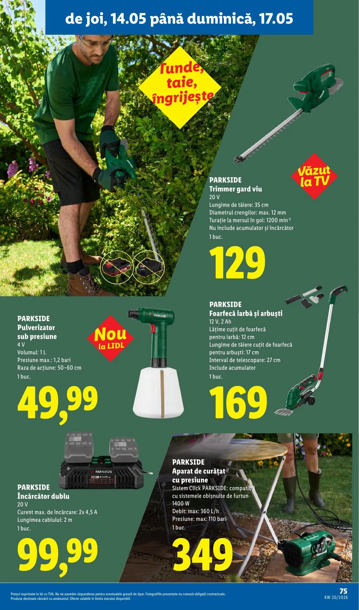 Lidl akciós újság Románia 05.11–05.17 – 75. oldal