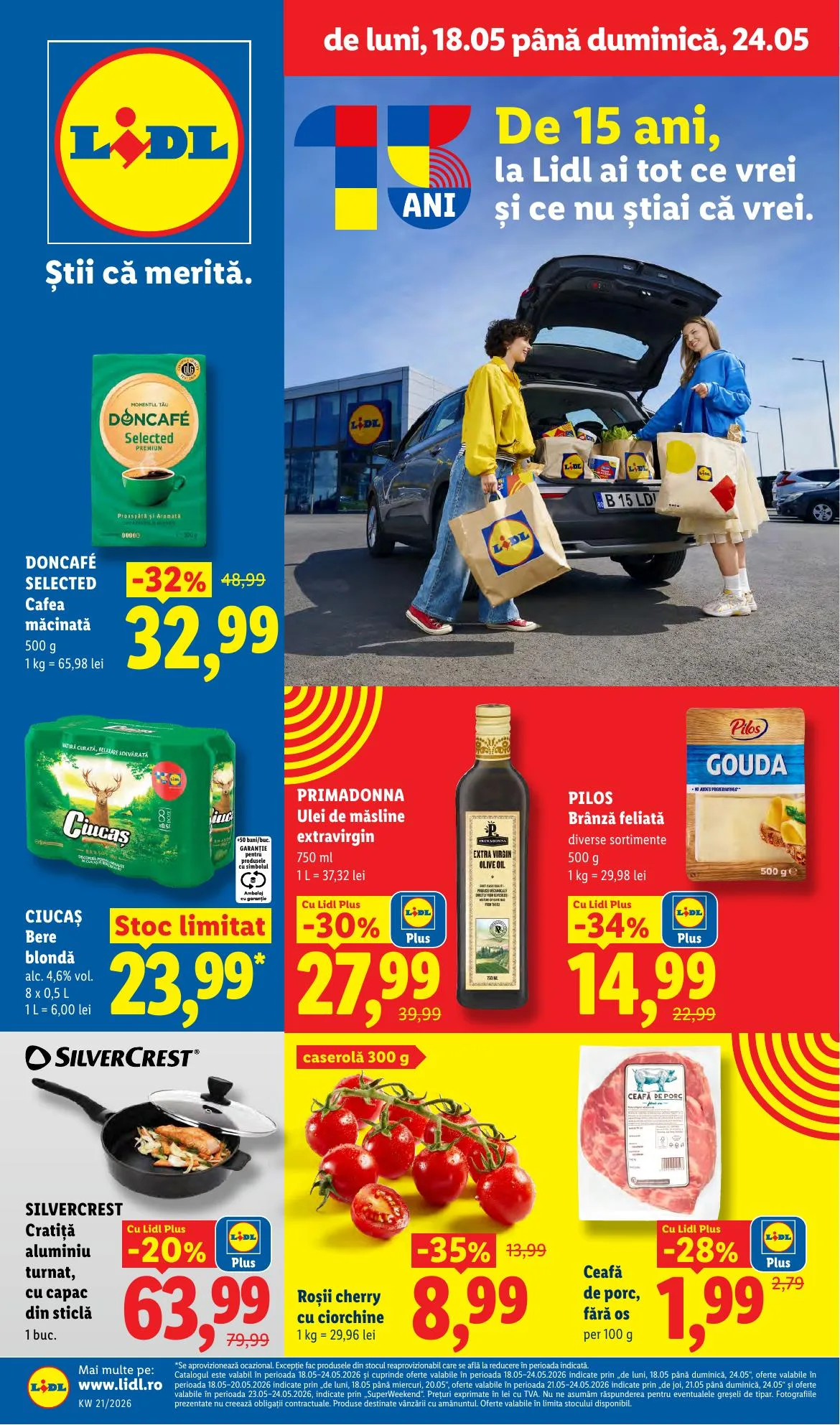Lidl akciós újság Románia 05.18–05.24