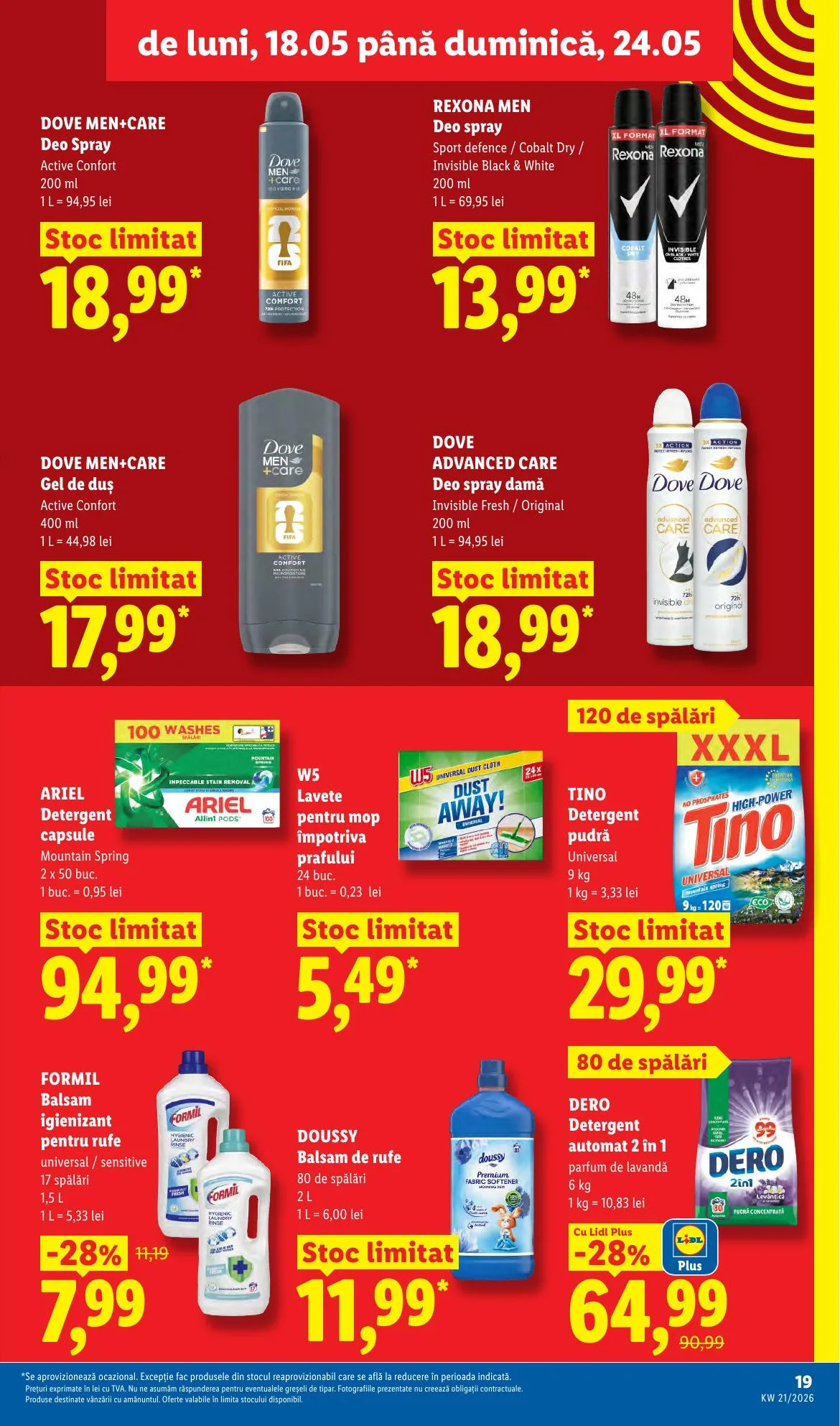 Lidl akciós újság Románia 05.18–05.24 – 19. oldal