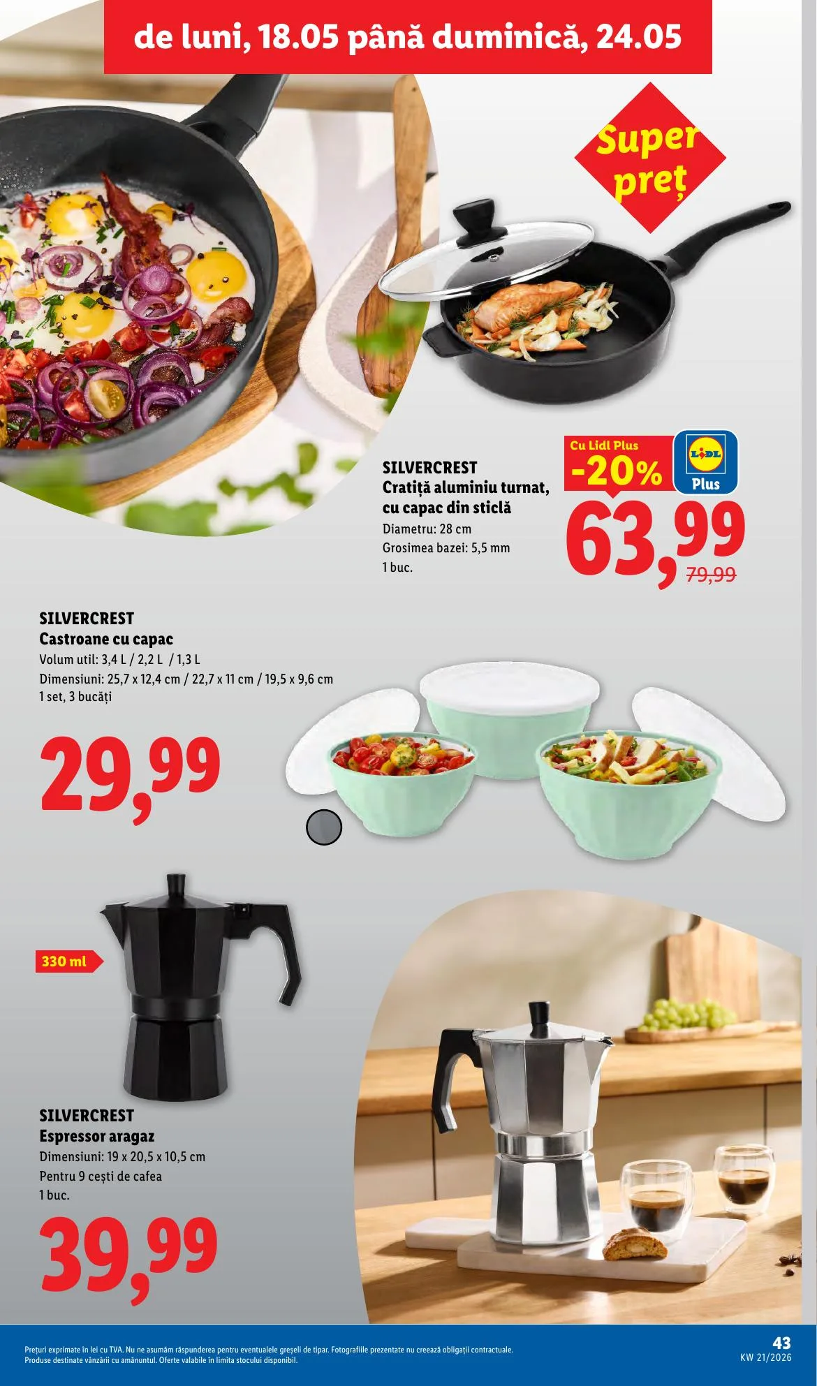 Lidl akciós újság Románia 05.18–05.24 – 43. oldal