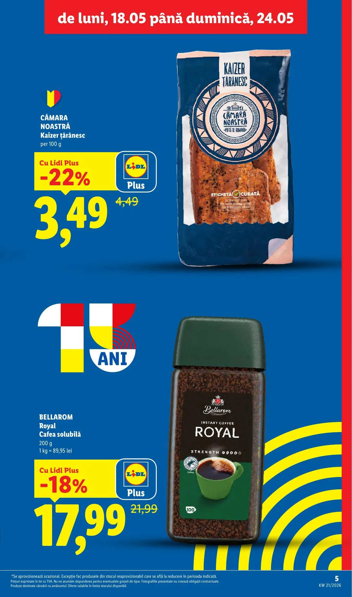 Lidl akciós újság Románia 05.18–05.24 – 5. oldal