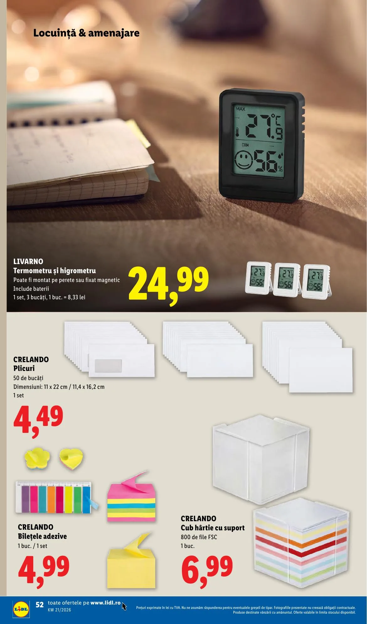 Lidl akciós újság Románia 05.18–05.24 – 52. oldal