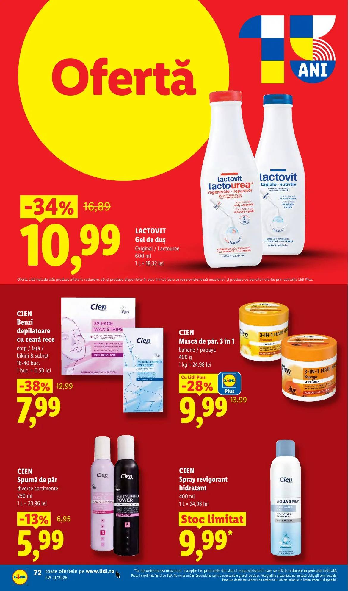Lidl akciós újság Románia 05.18–05.24 – 72. oldal