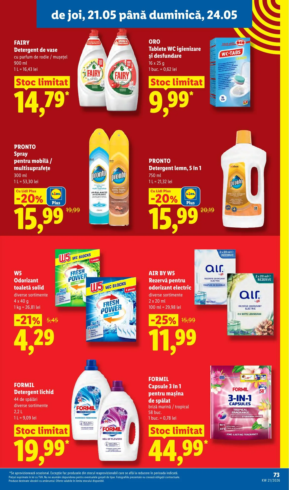 Lidl akciós újság Románia 05.18–05.24 – 73. oldal
