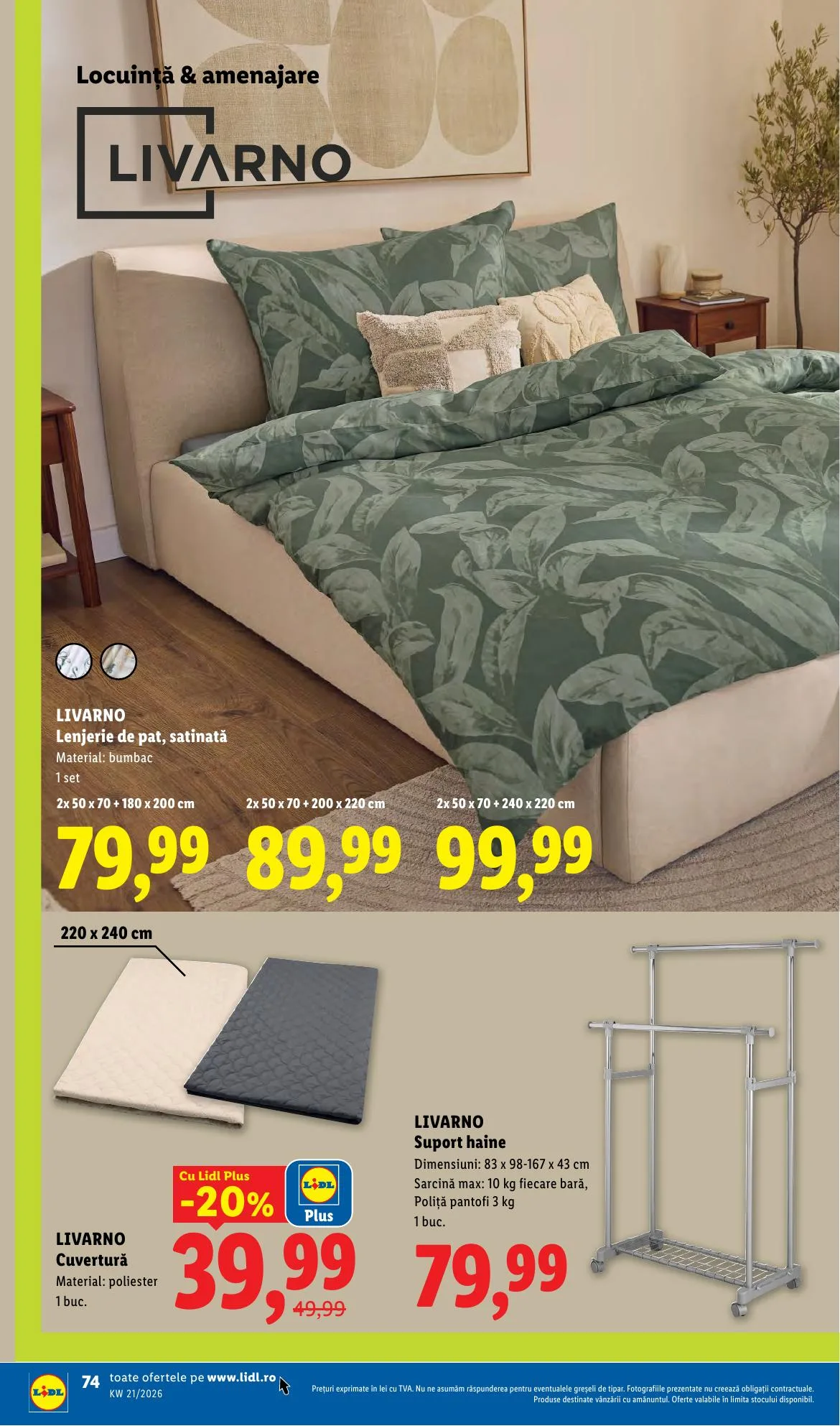 Lidl akciós újság Románia 05.18–05.24 – 74. oldal