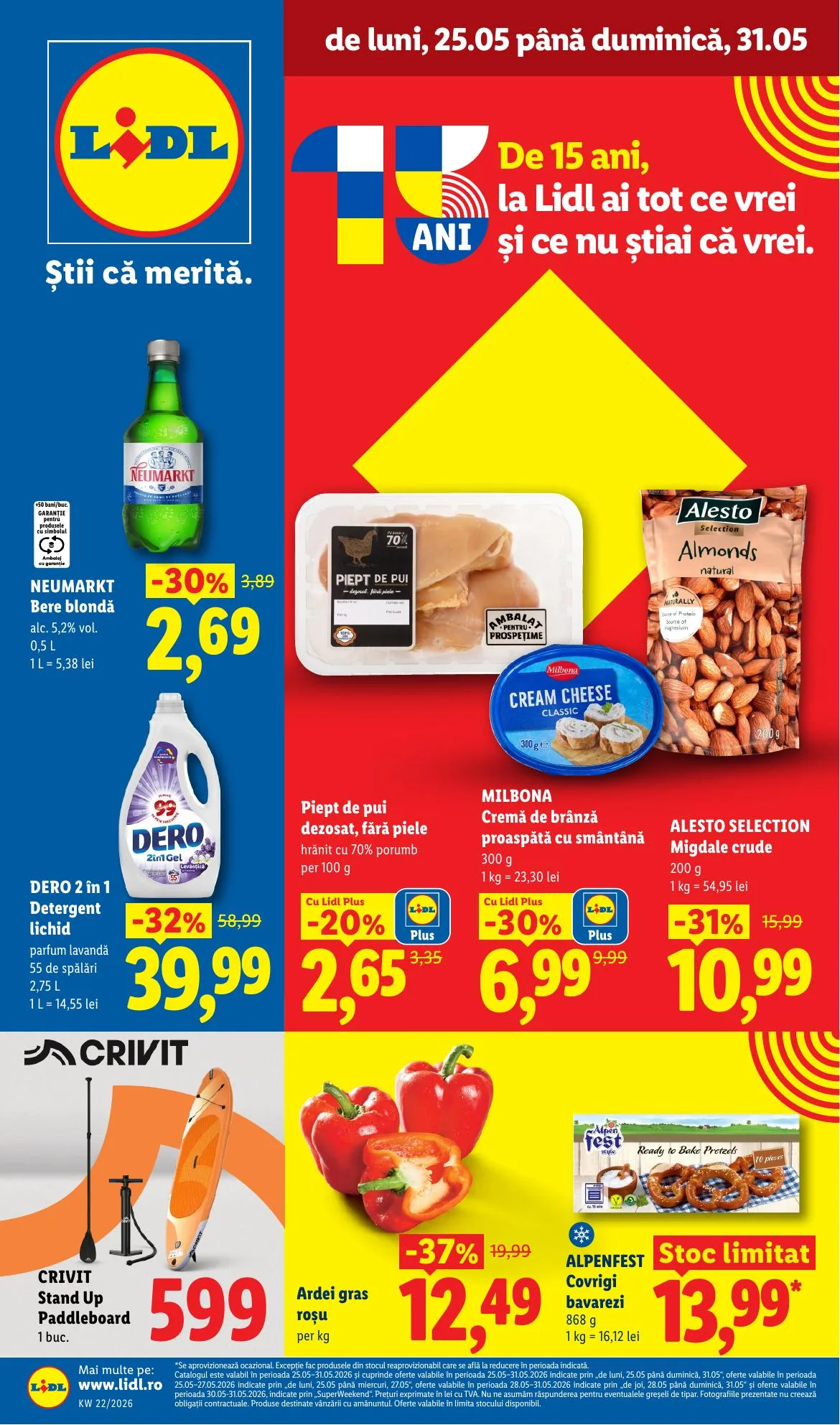 Lidl akciós újság Románia 05.25–05.31