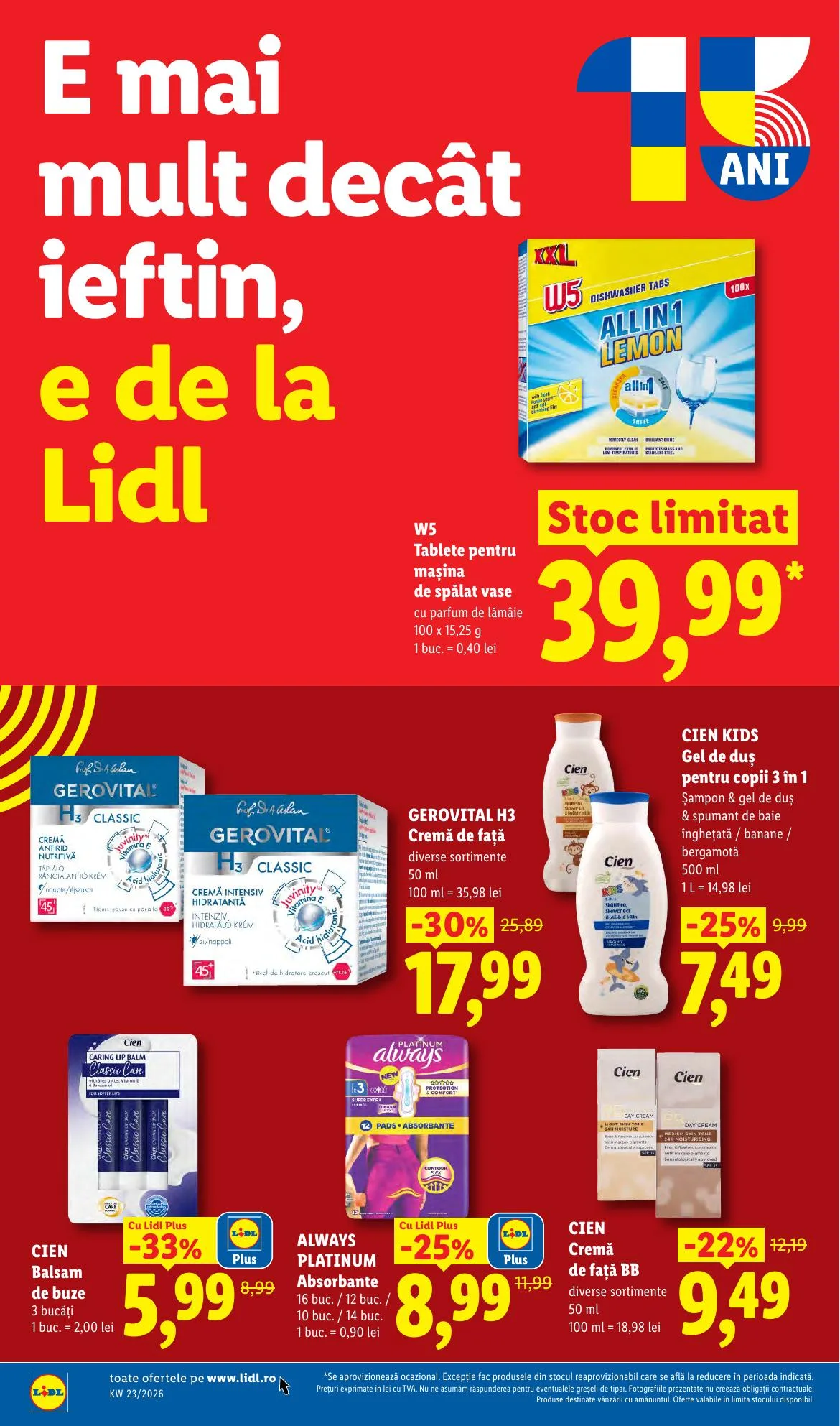 Lidl akciós újság Románia 06.01–06.07 – 64. oldal