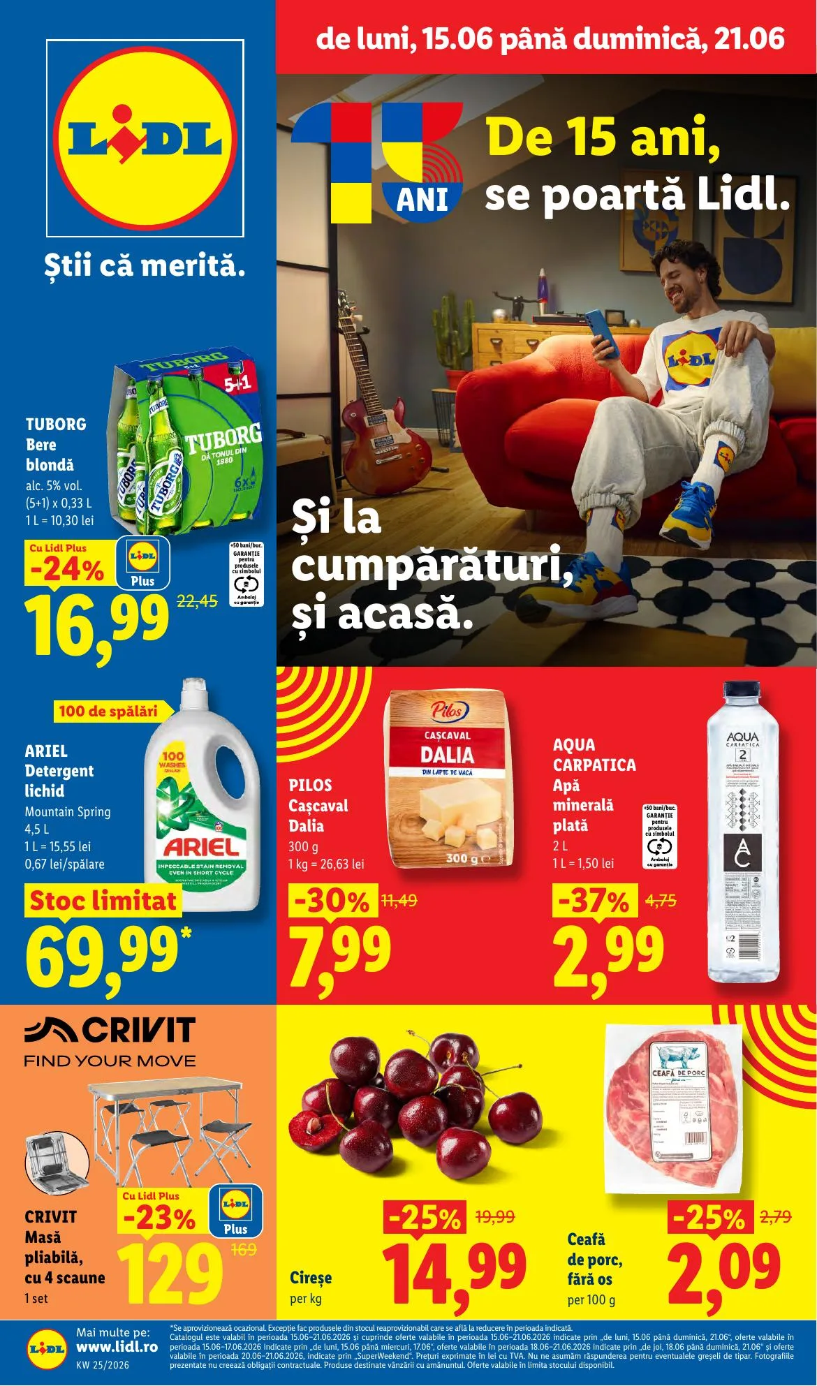 Lidl akciós újság Románia 06.15–06.21