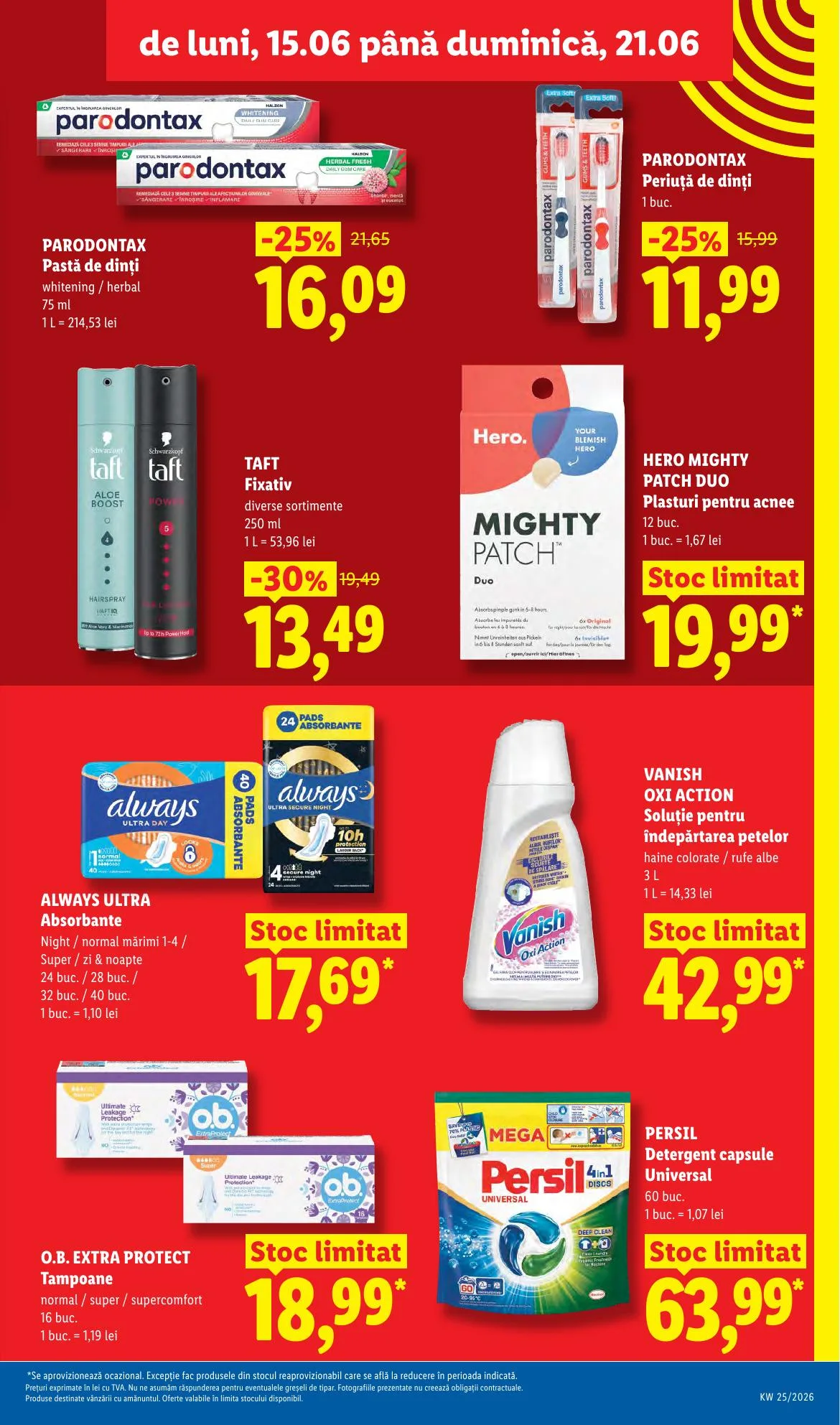 Lidl akciós újság Románia 06.15–06.21 – 15. oldal