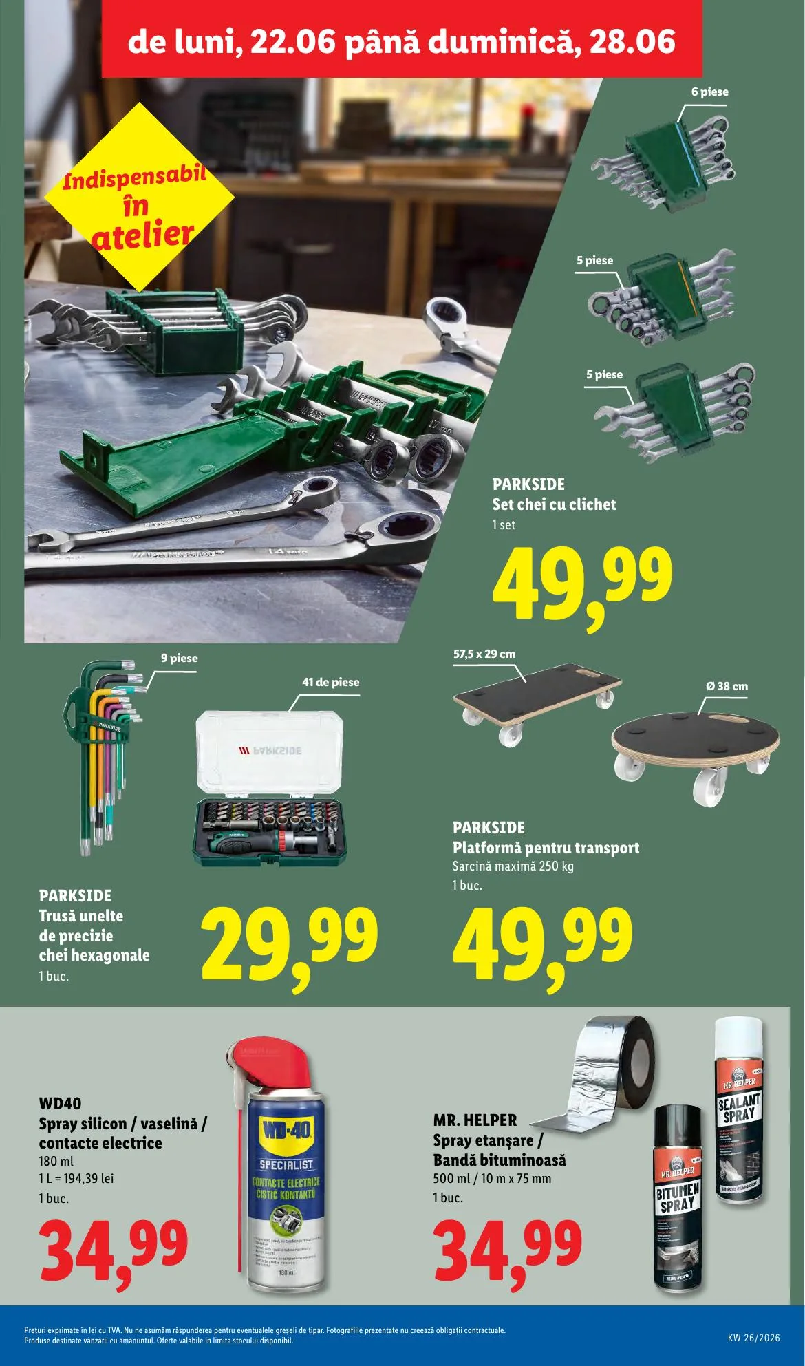 Lidl akciós újság Románia 06.22–06.28 – 43. oldal