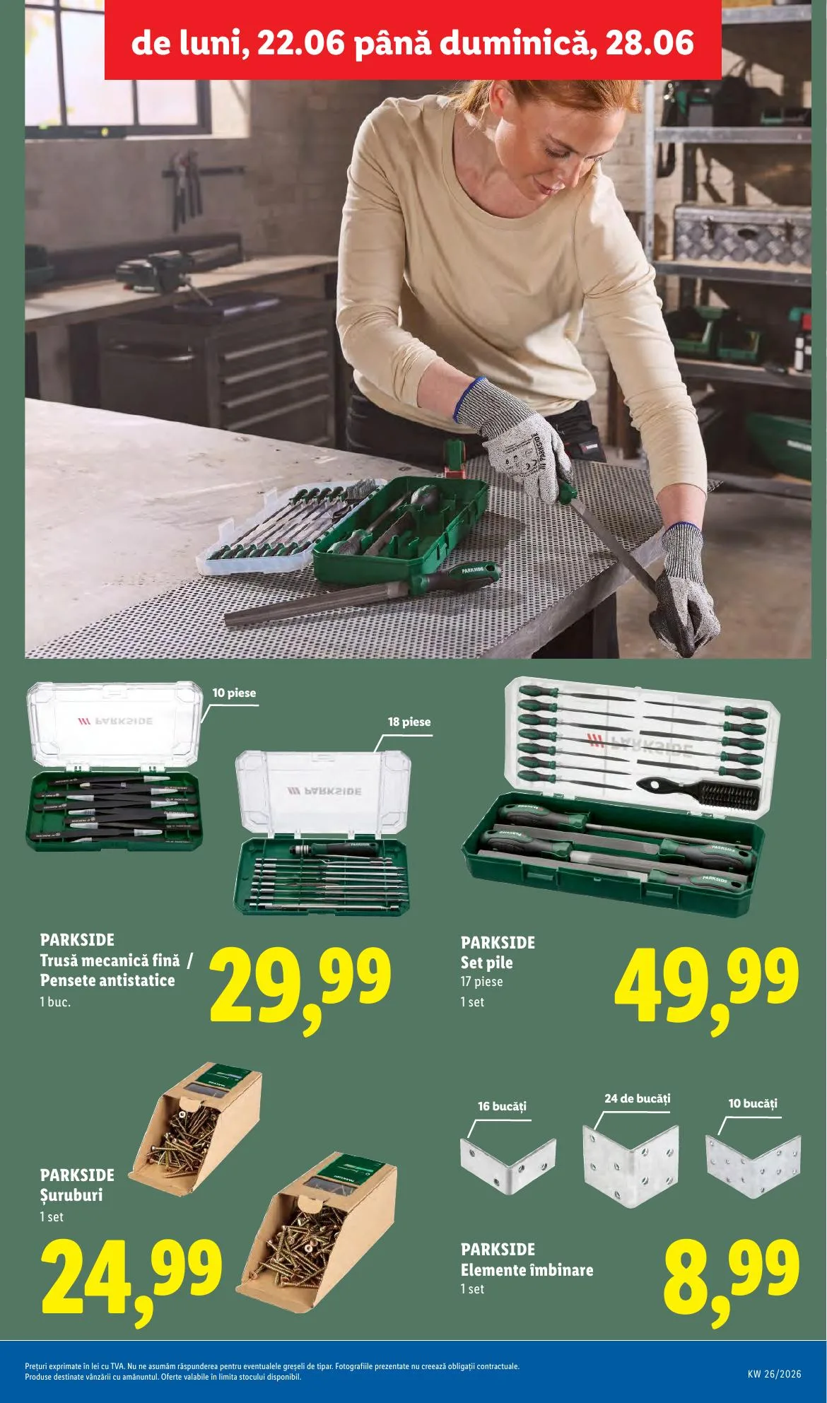 Lidl akciós újság Románia 06.22–06.28 – 45. oldal