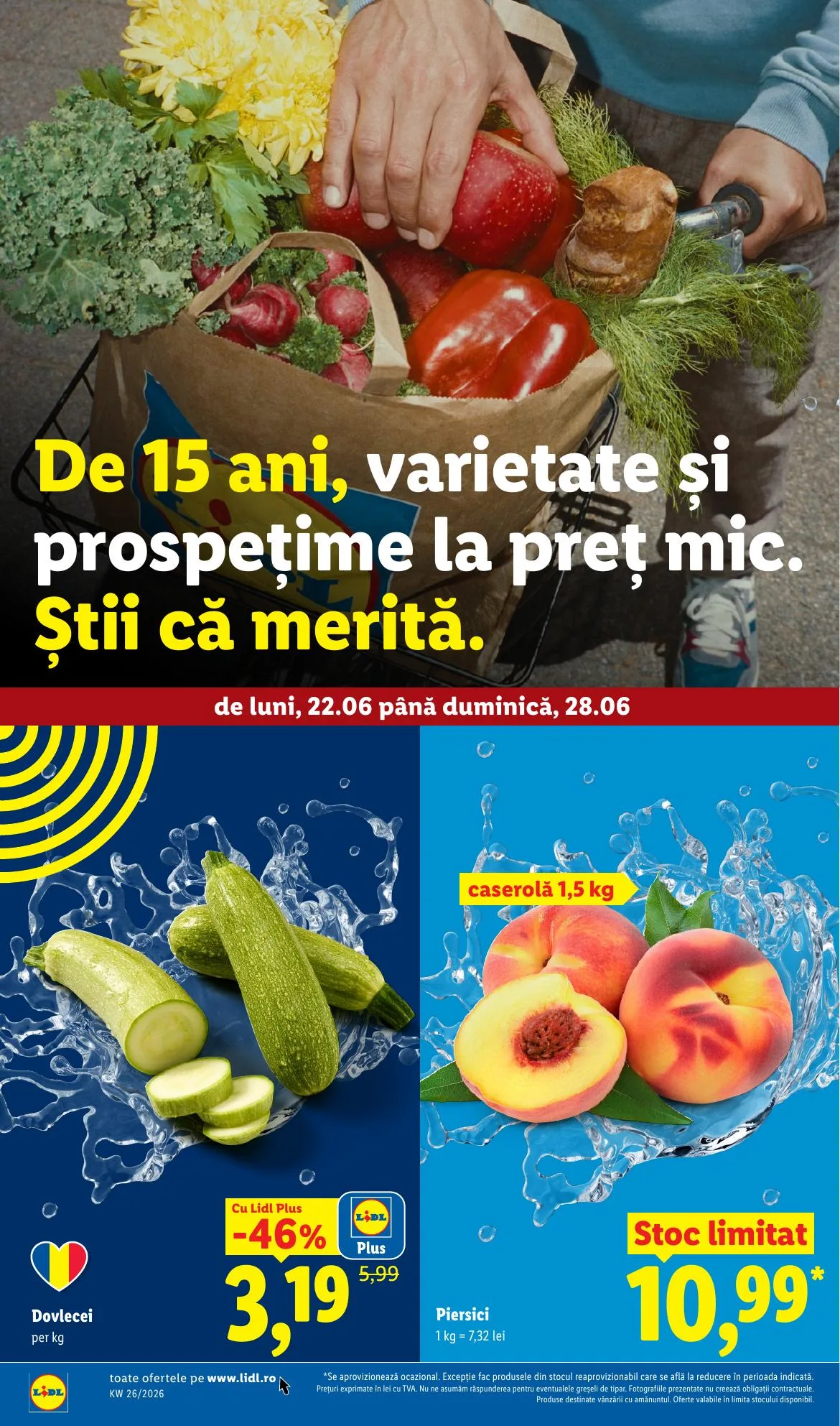 Lidl akciós újság Románia 06.22–06.28 – 6. oldal