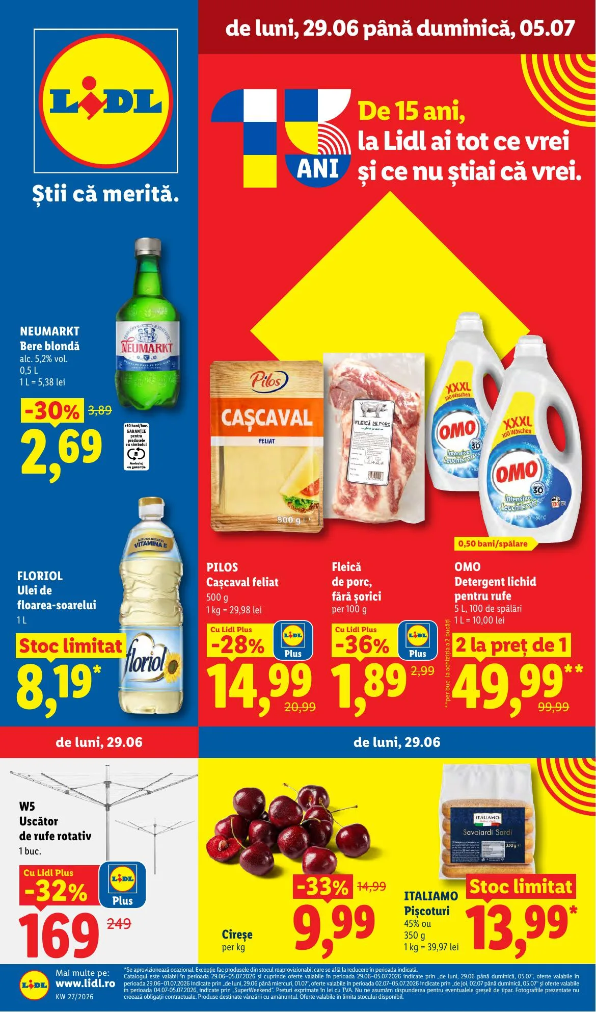 Lidl akciós újság Románia 06.29–07.05