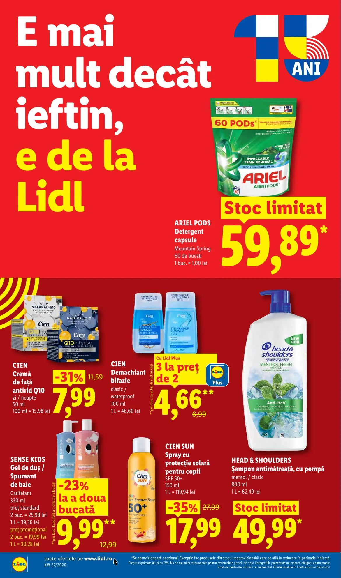 Lidl akciós újság Románia 06.29–07.05 – 68. oldal