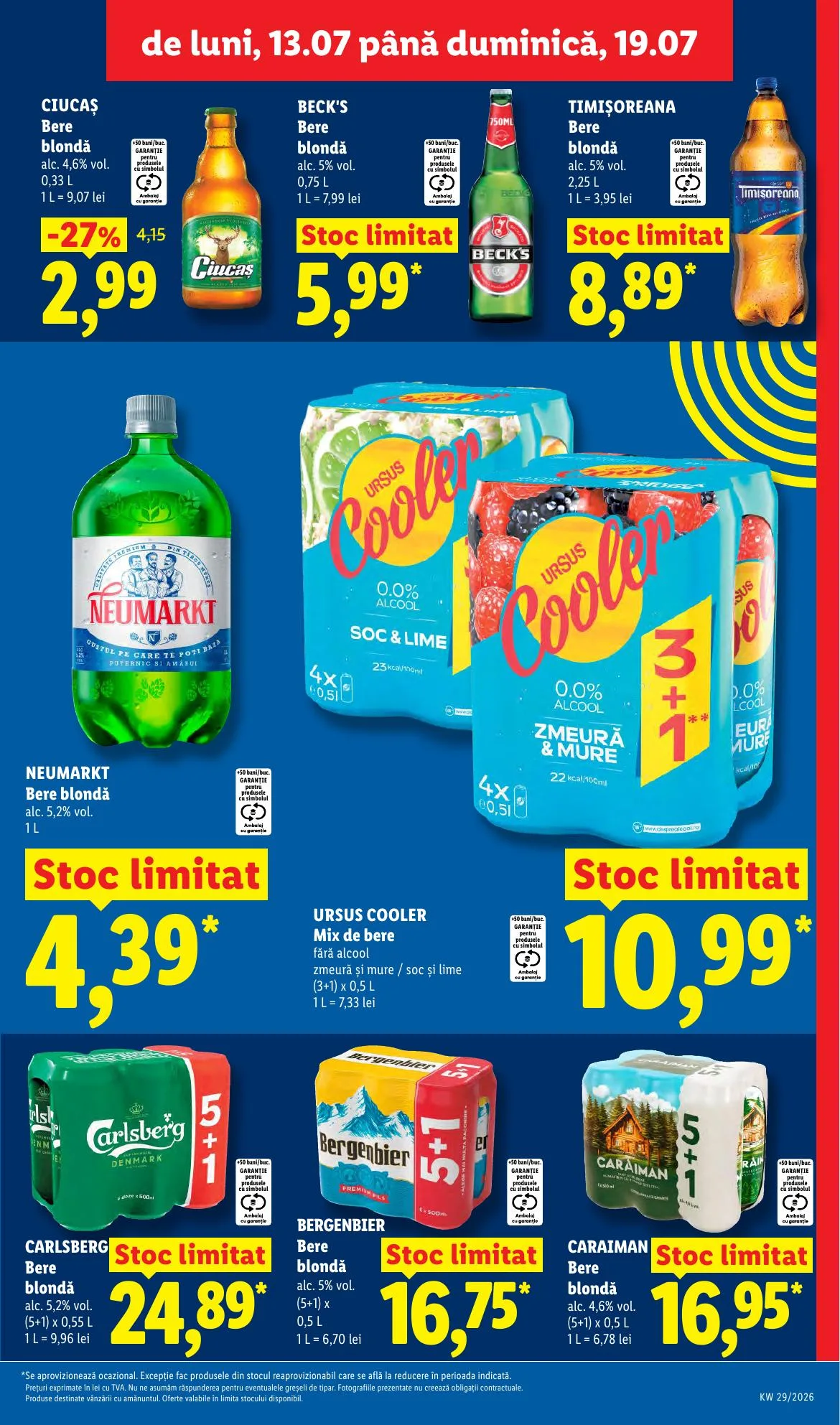 Lidl akciós újság Románia 07.13–07.19 – 19. oldal