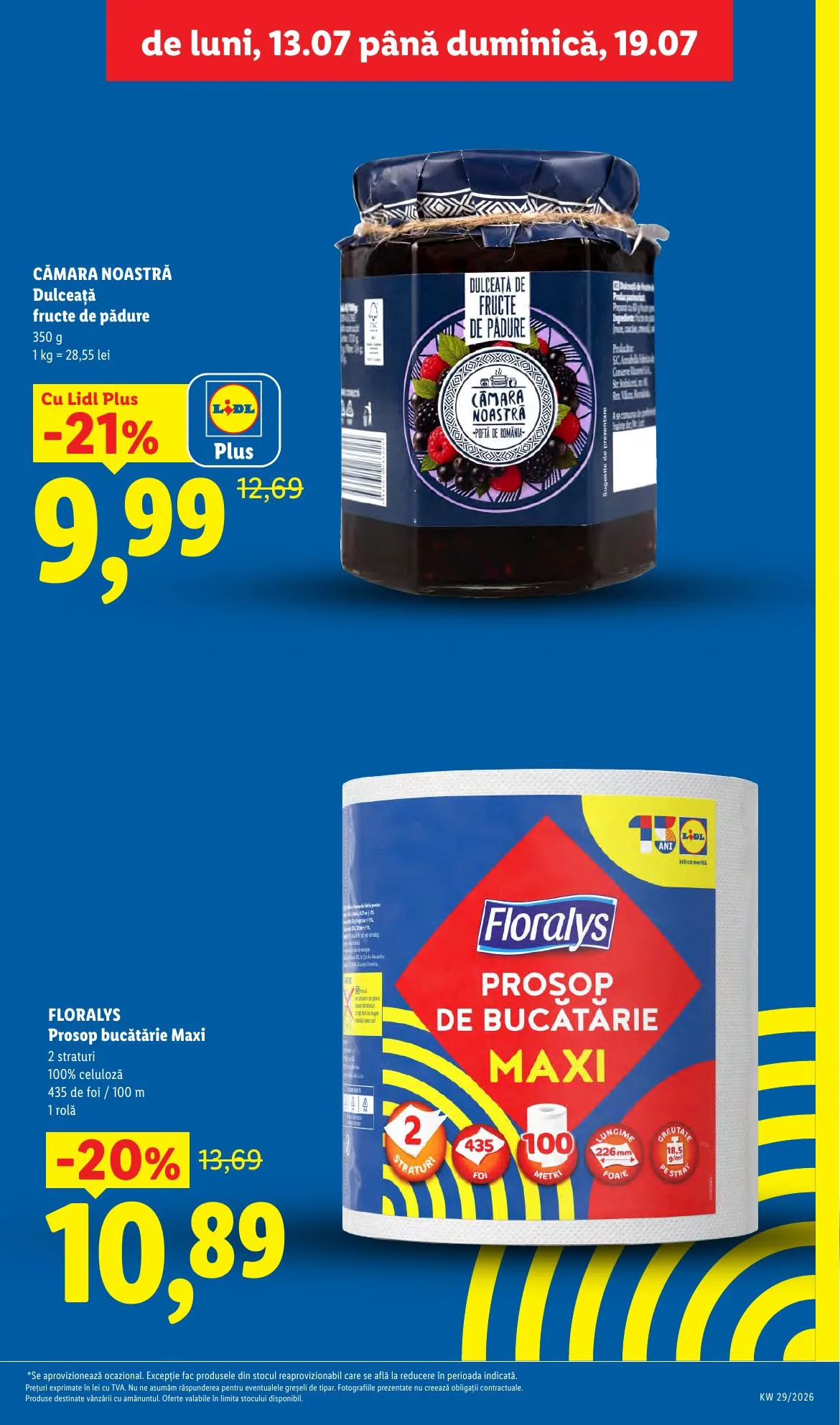 Lidl akciós újság Románia 07.13–07.19 – 3. oldal