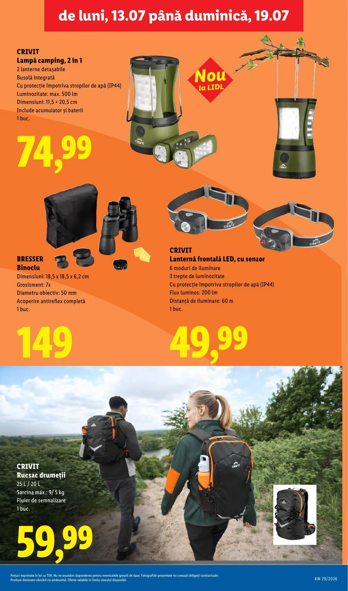 Lidl akciós újság Románia 07.13–07.19 – 47. oldal