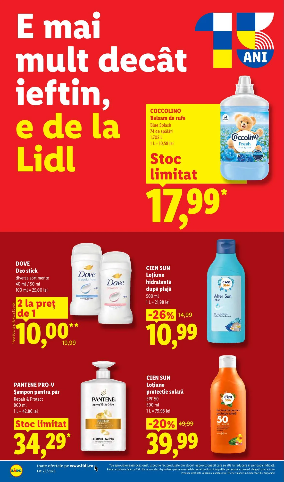 Lidl akciós újság Románia 07.13–07.19 – 74. oldal