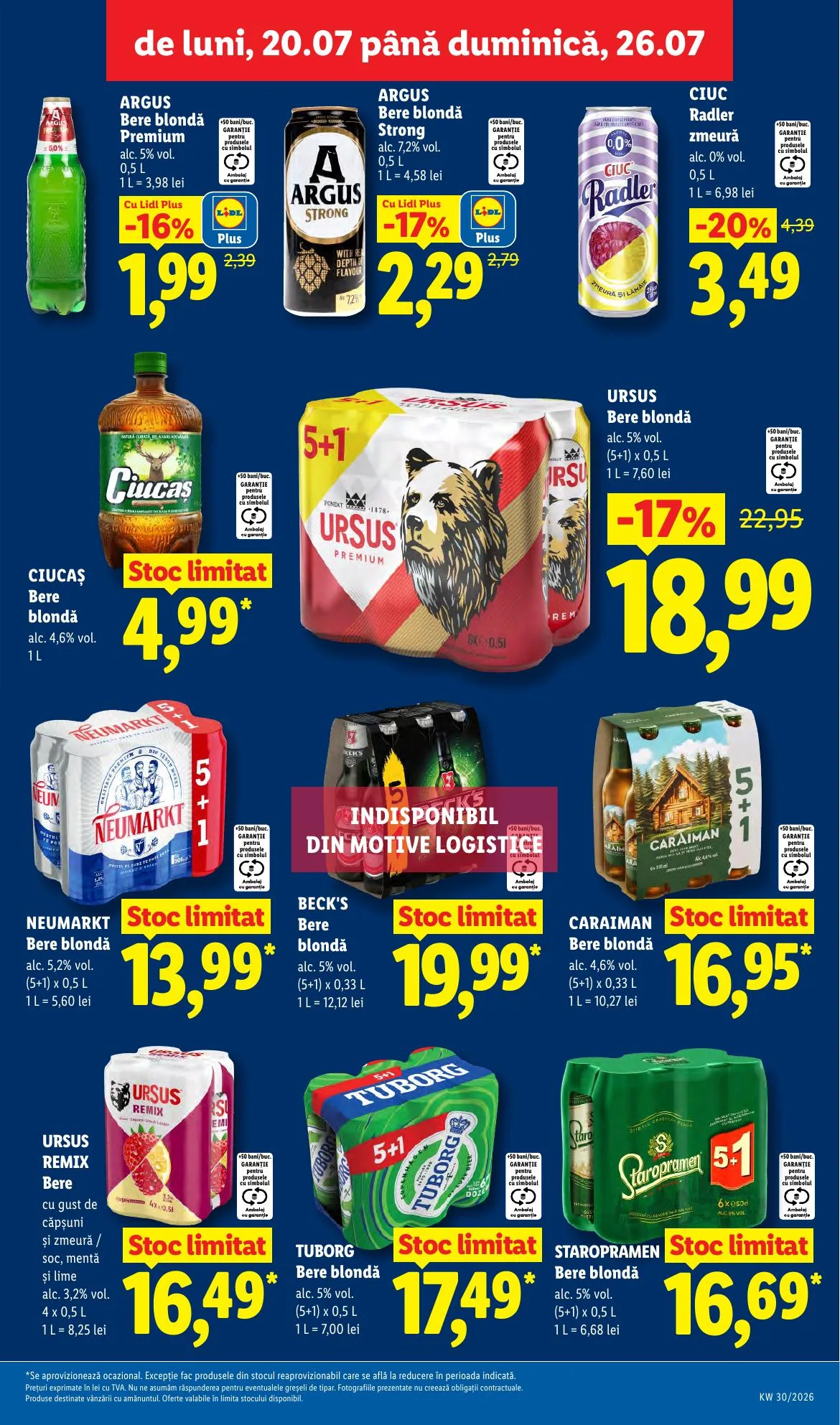 Lidl akciós újság Románia 07.20–07.26 – 15. oldal