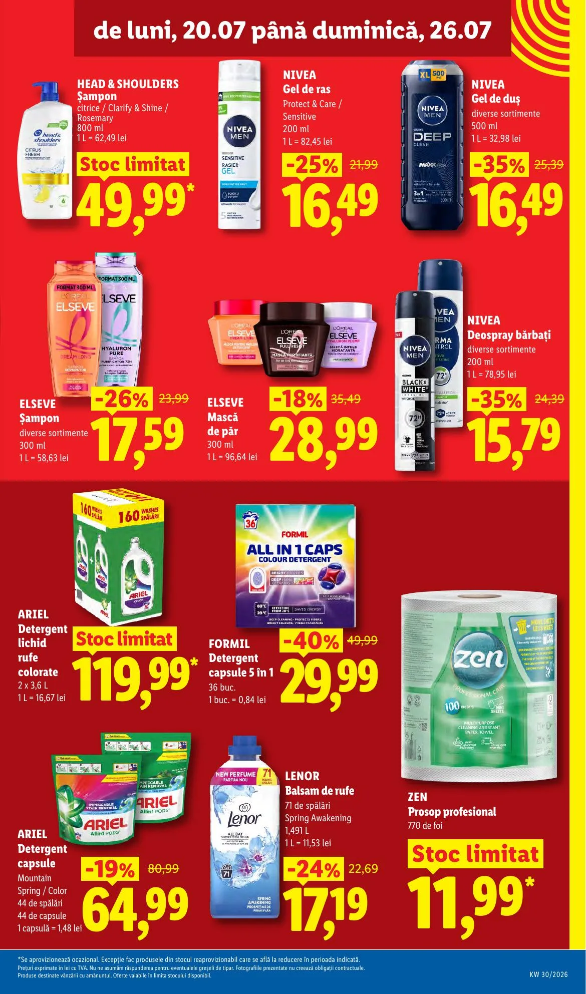 Lidl akciós újság Románia 07.20–07.26 – 17. oldal