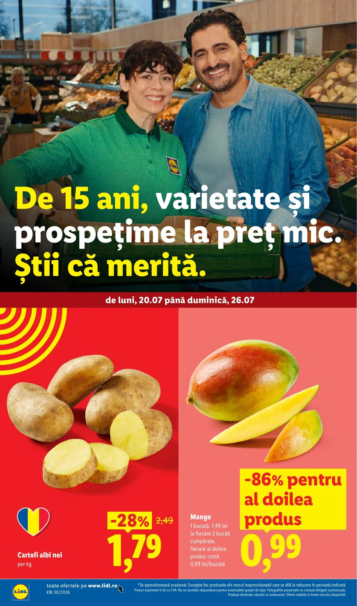 Lidl akciós újság Románia 07.20–07.26 – 6. oldal