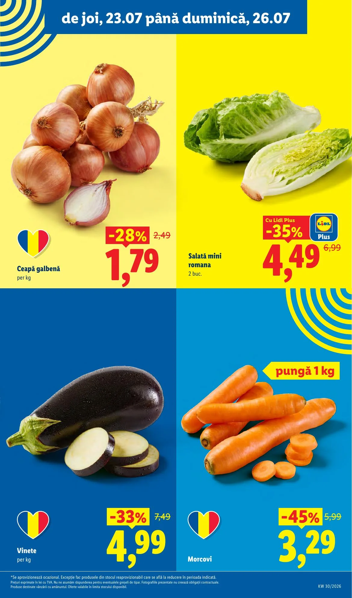 Lidl akciós újság Románia 07.20–07.26 – 63. oldal