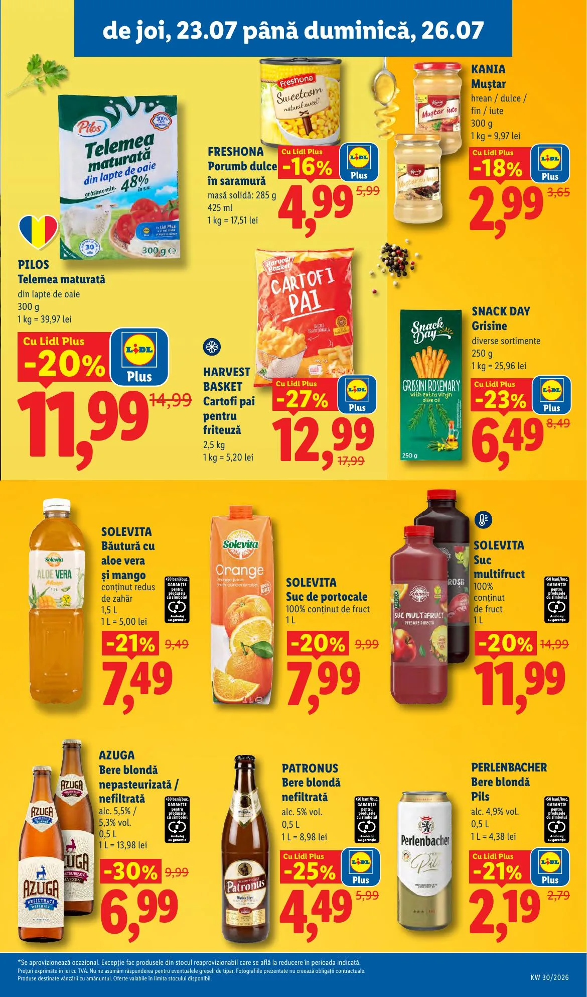 Lidl akciós újság Románia 07.20–07.26 – 65. oldal