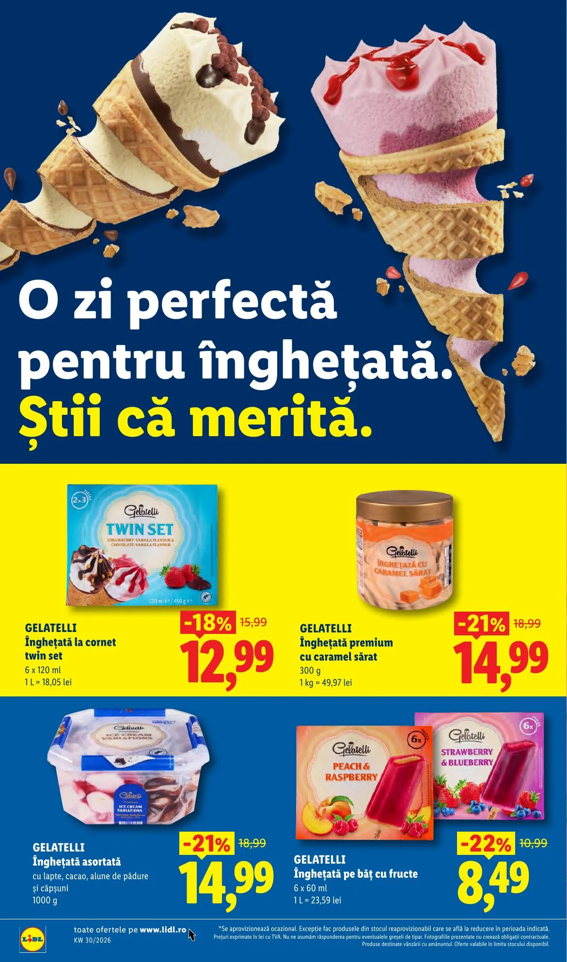 Lidl akciós újság Románia 07.20–07.26 – 70. oldal