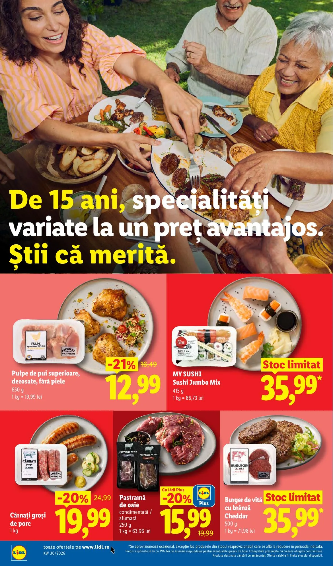 Lidl akciós újság Románia 07.20–07.26 – 8. oldal