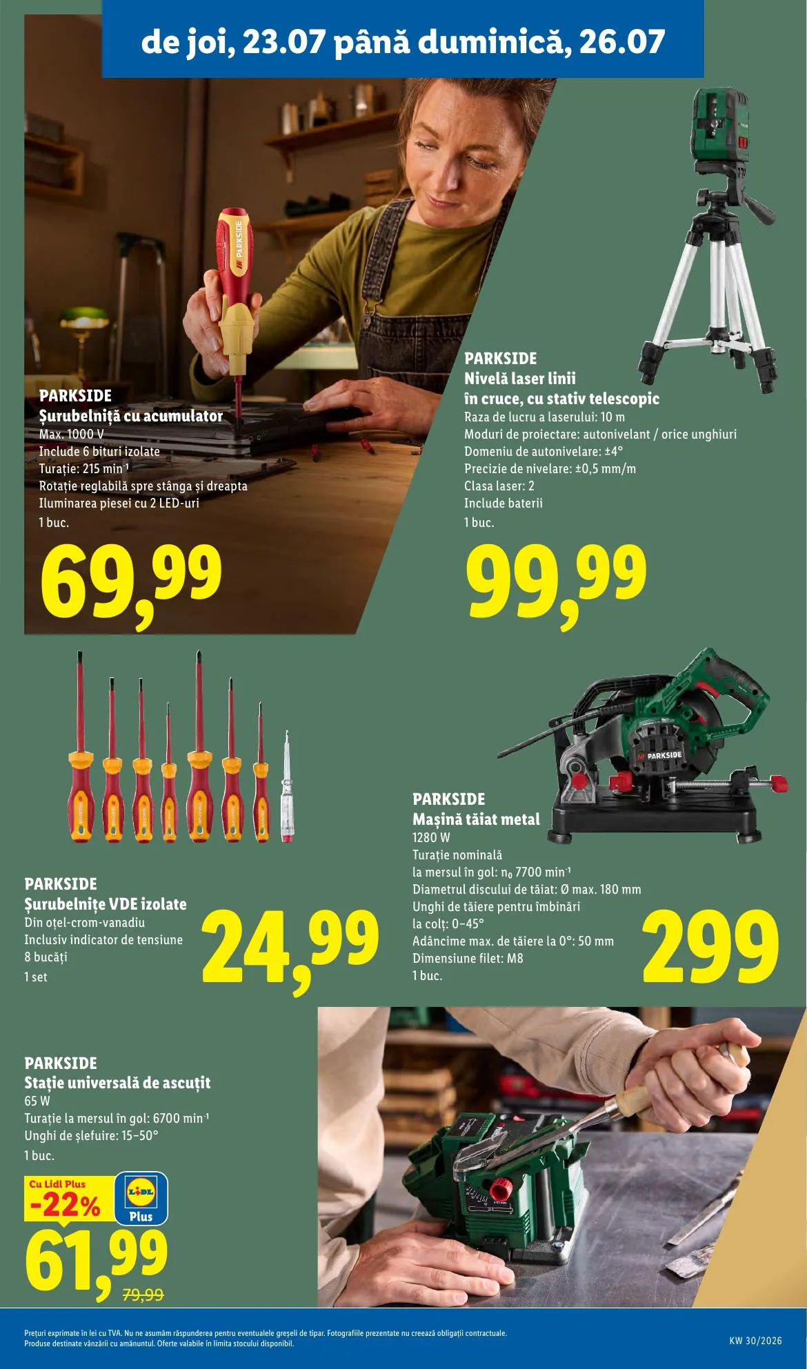 Lidl akciós újság Románia 07.20–07.26 – 81. oldal