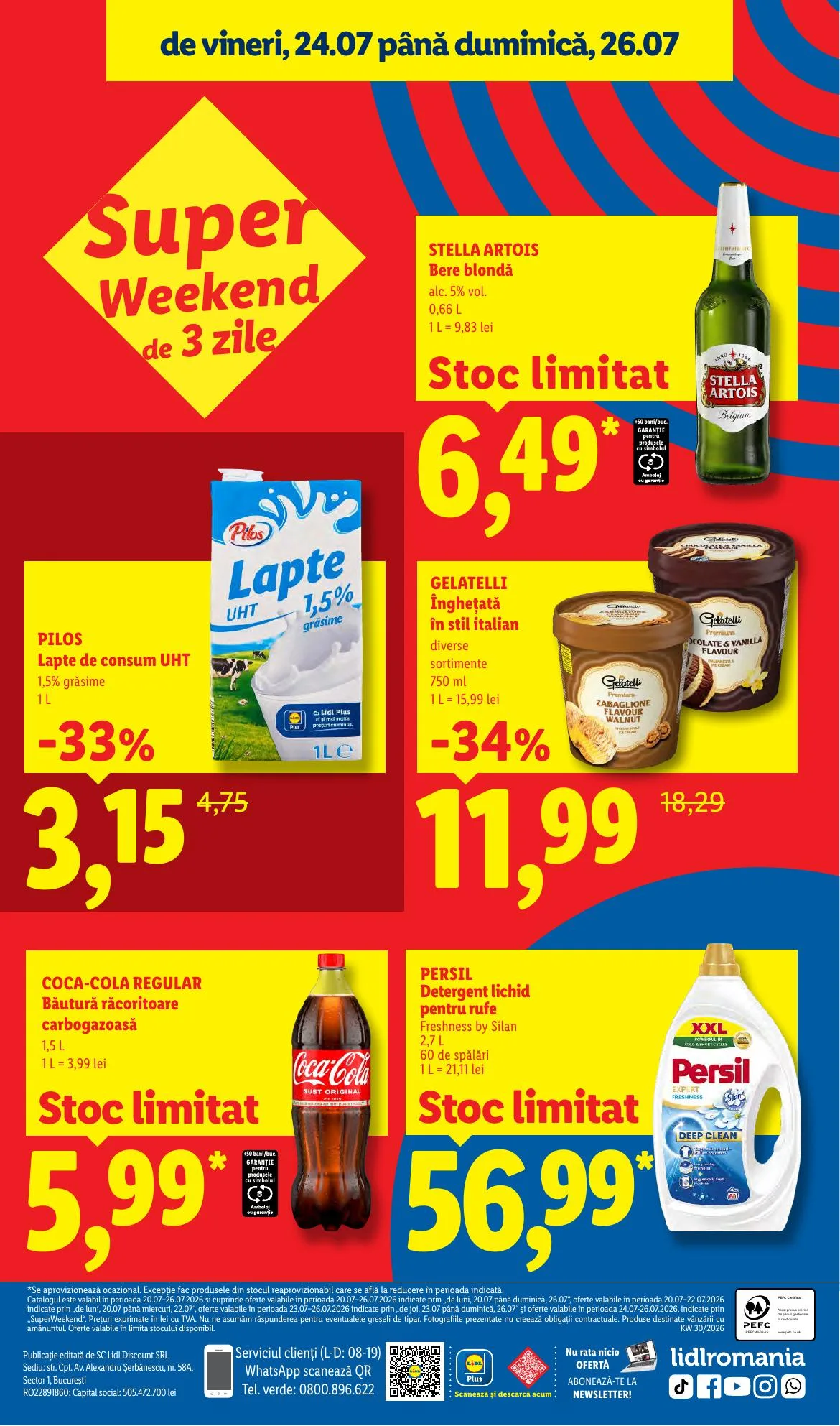 Lidl akciós újság Románia 07.20–07.26 – 84. oldal