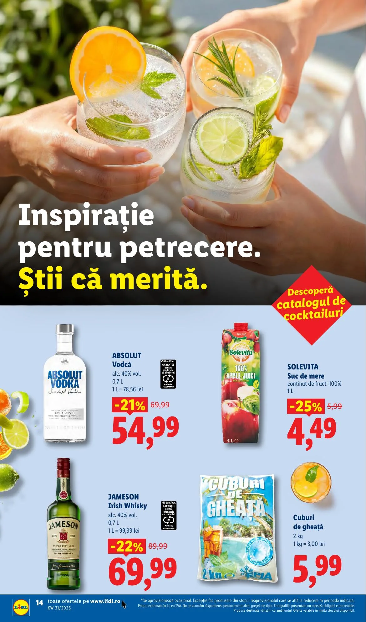 Lidl akciós újság Románia 07.27–08.02 – 14. oldal