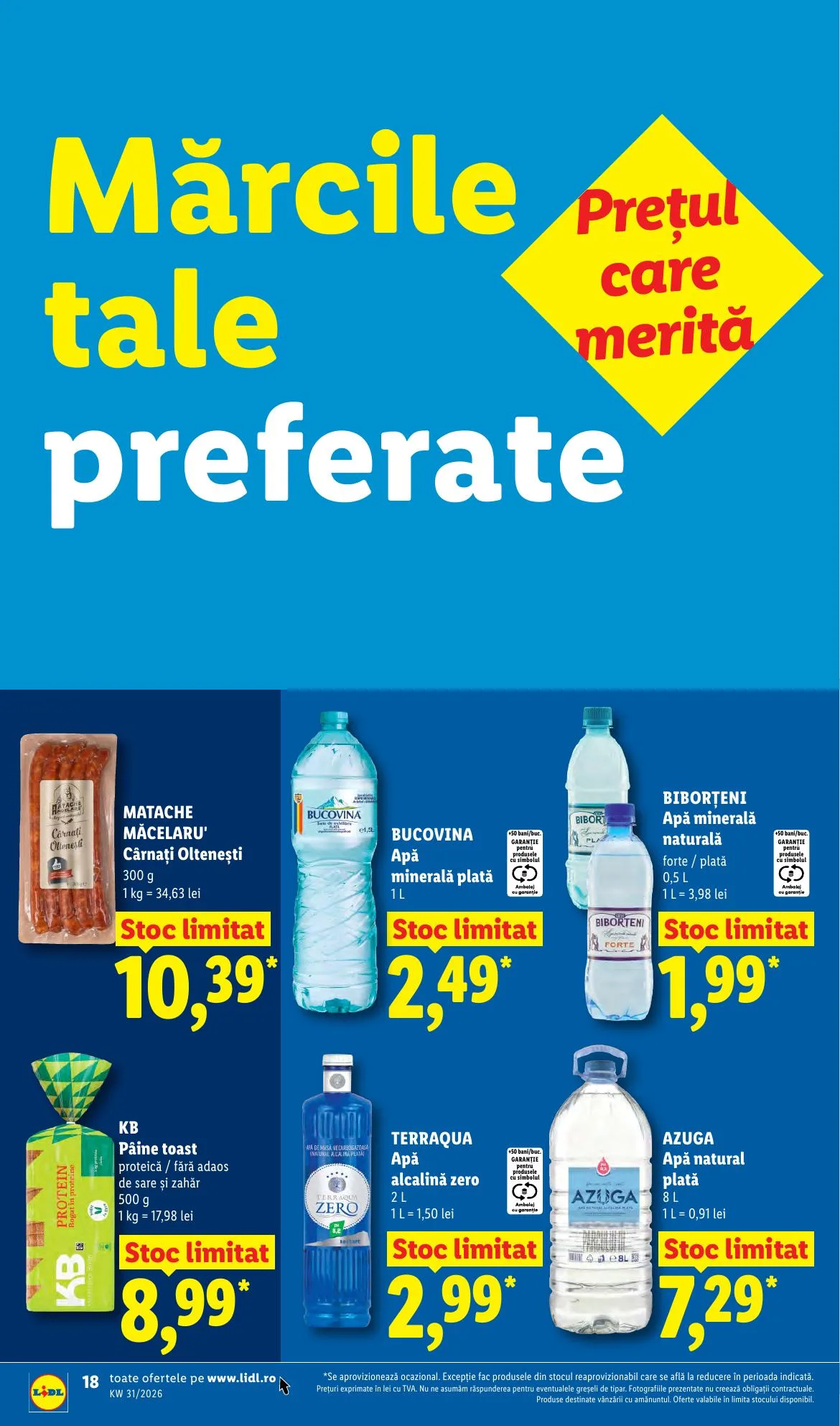 Lidl akciós újság Románia 07.27–08.02 – 18. oldal
