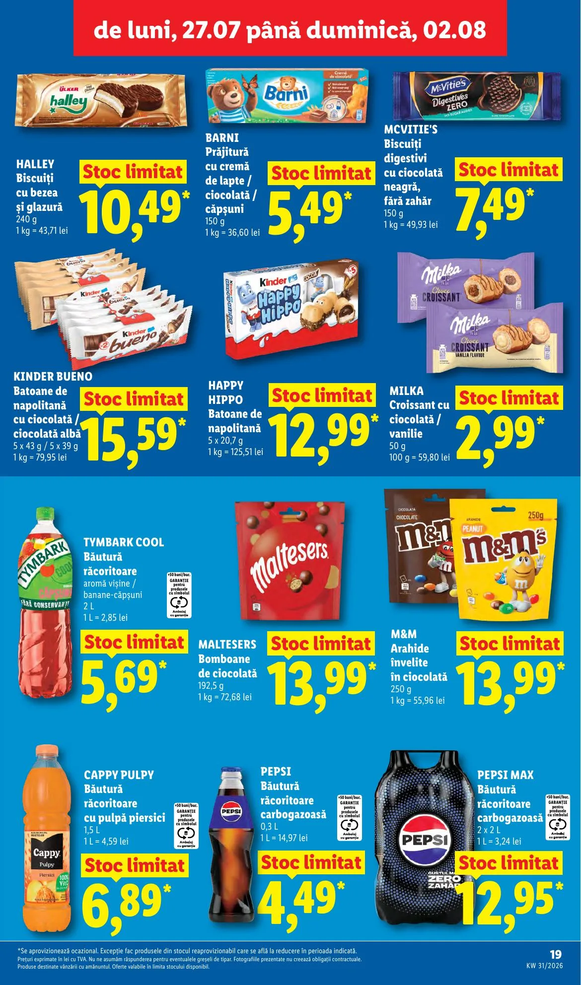 Lidl akciós újság Románia 07.27–08.02 – 19. oldal