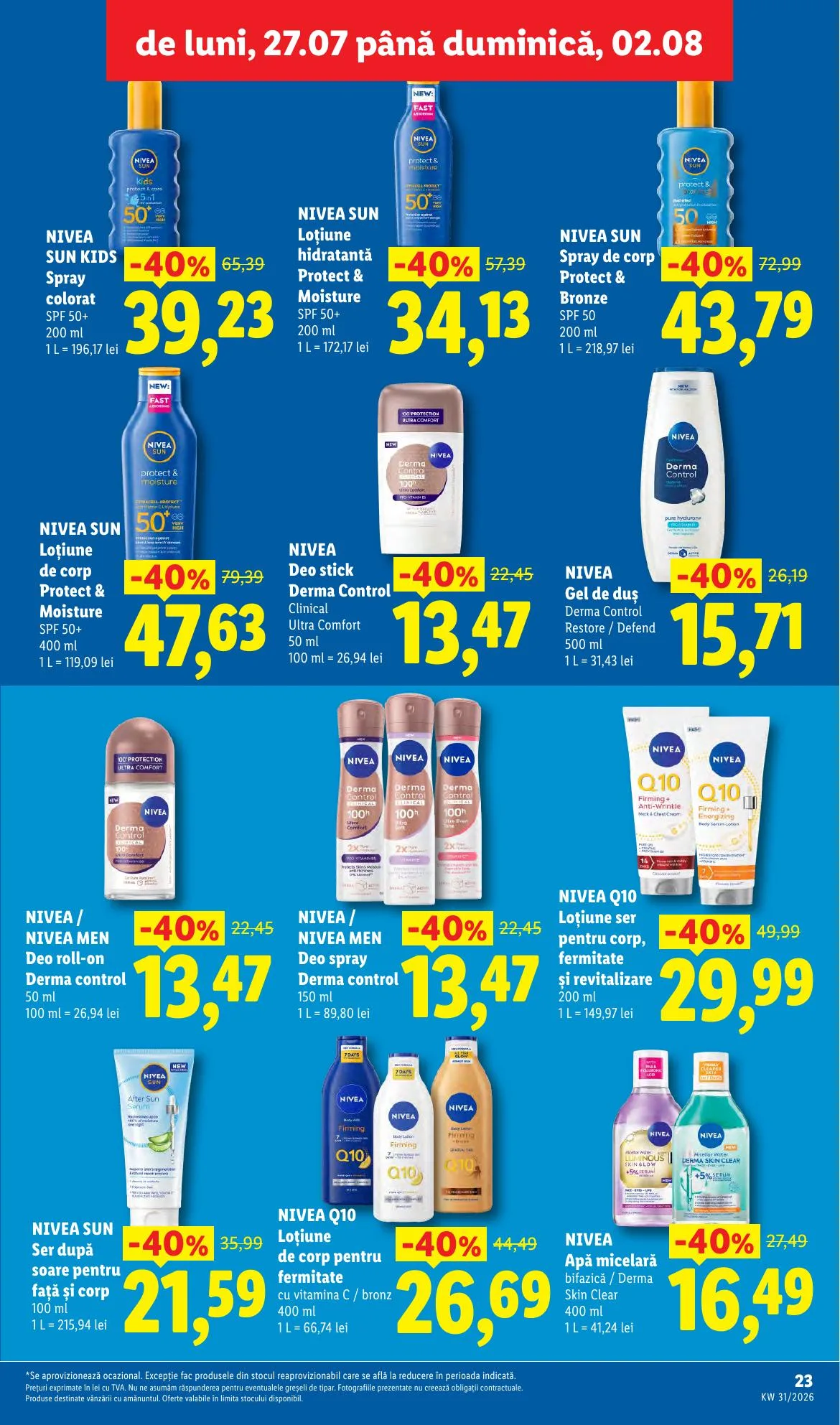 Lidl akciós újság Románia 07.27–08.02 – 23. oldal