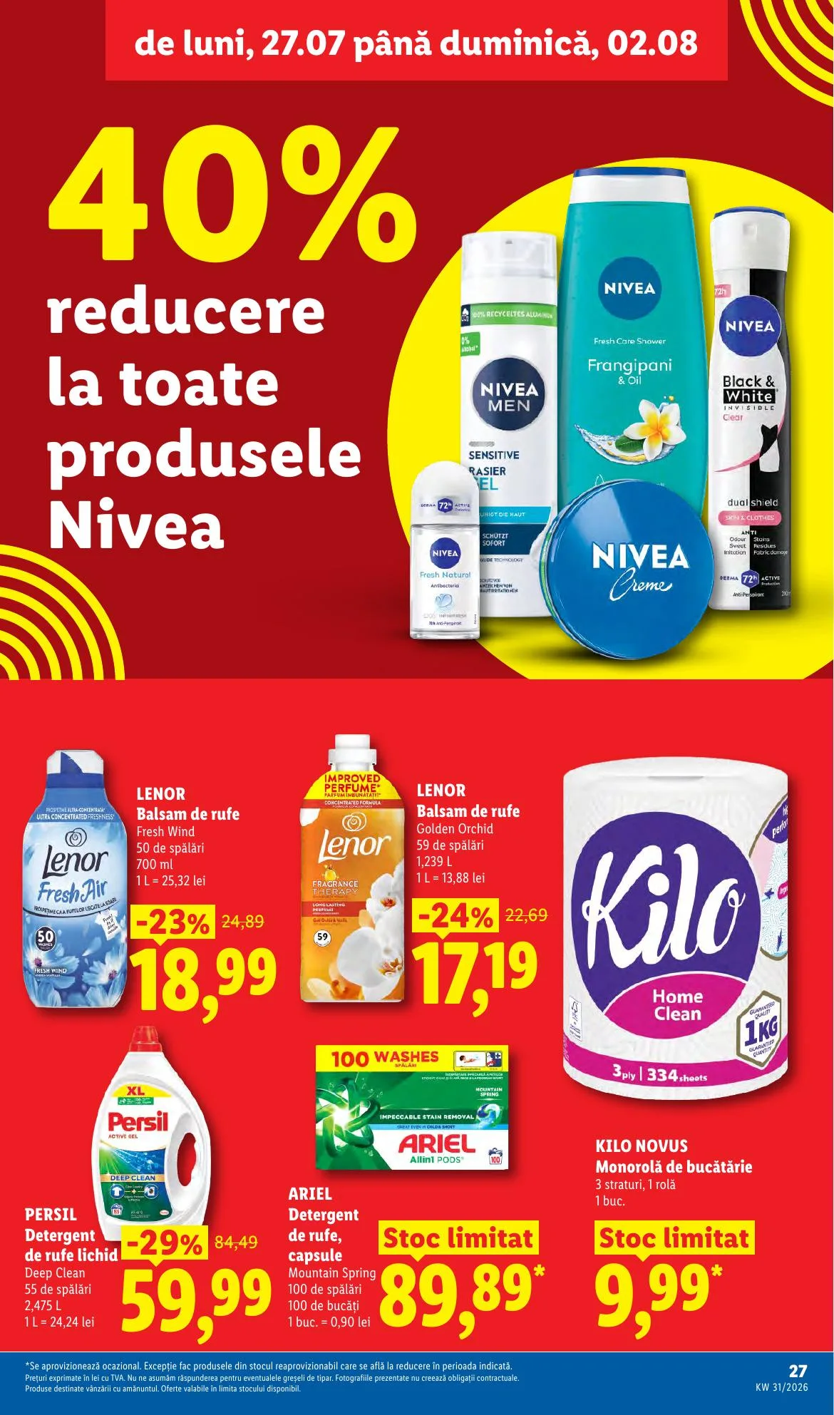 Lidl akciós újság Románia 07.27–08.02 – 27. oldal