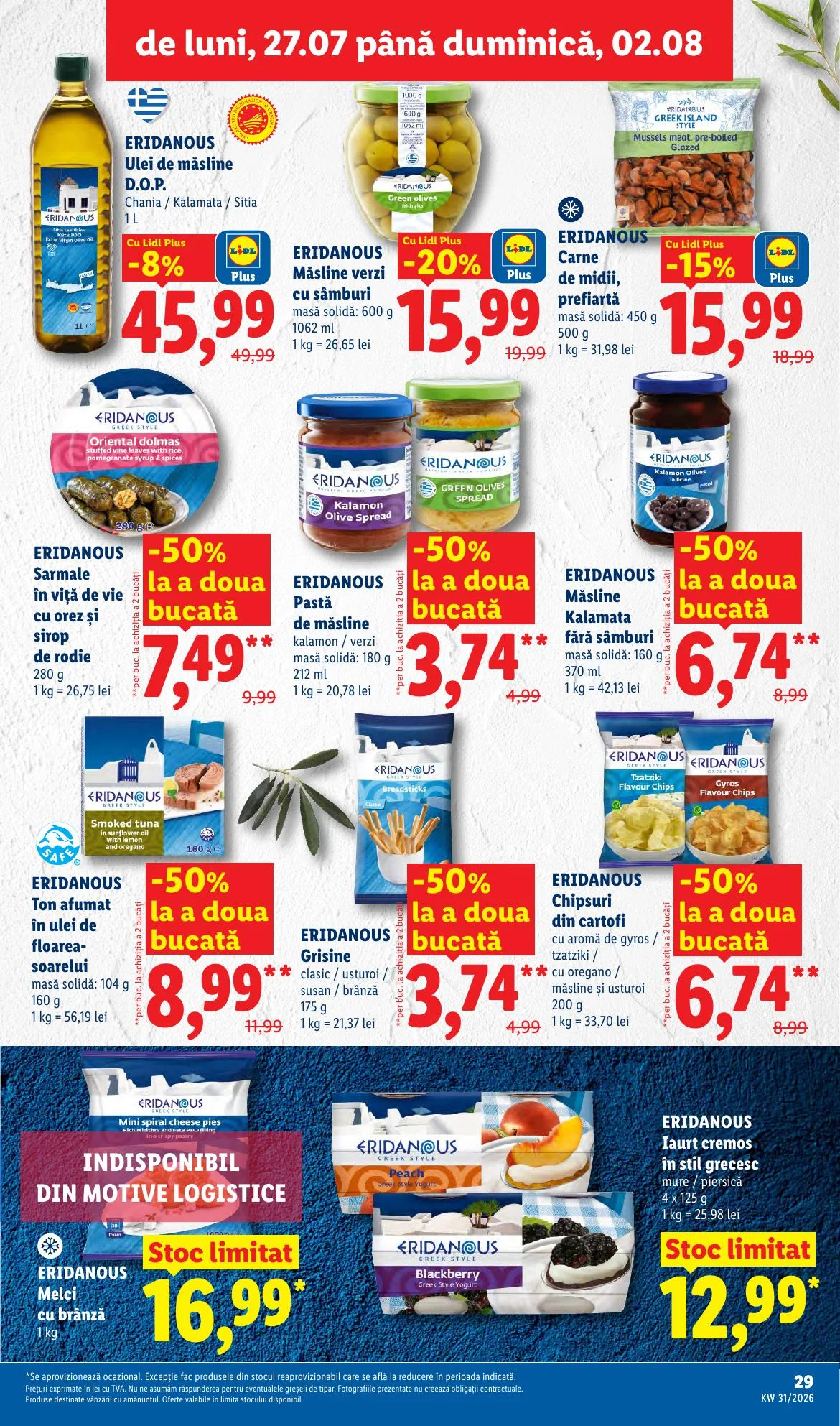 Lidl akciós újság Románia 07.27–08.02 – 29. oldal
