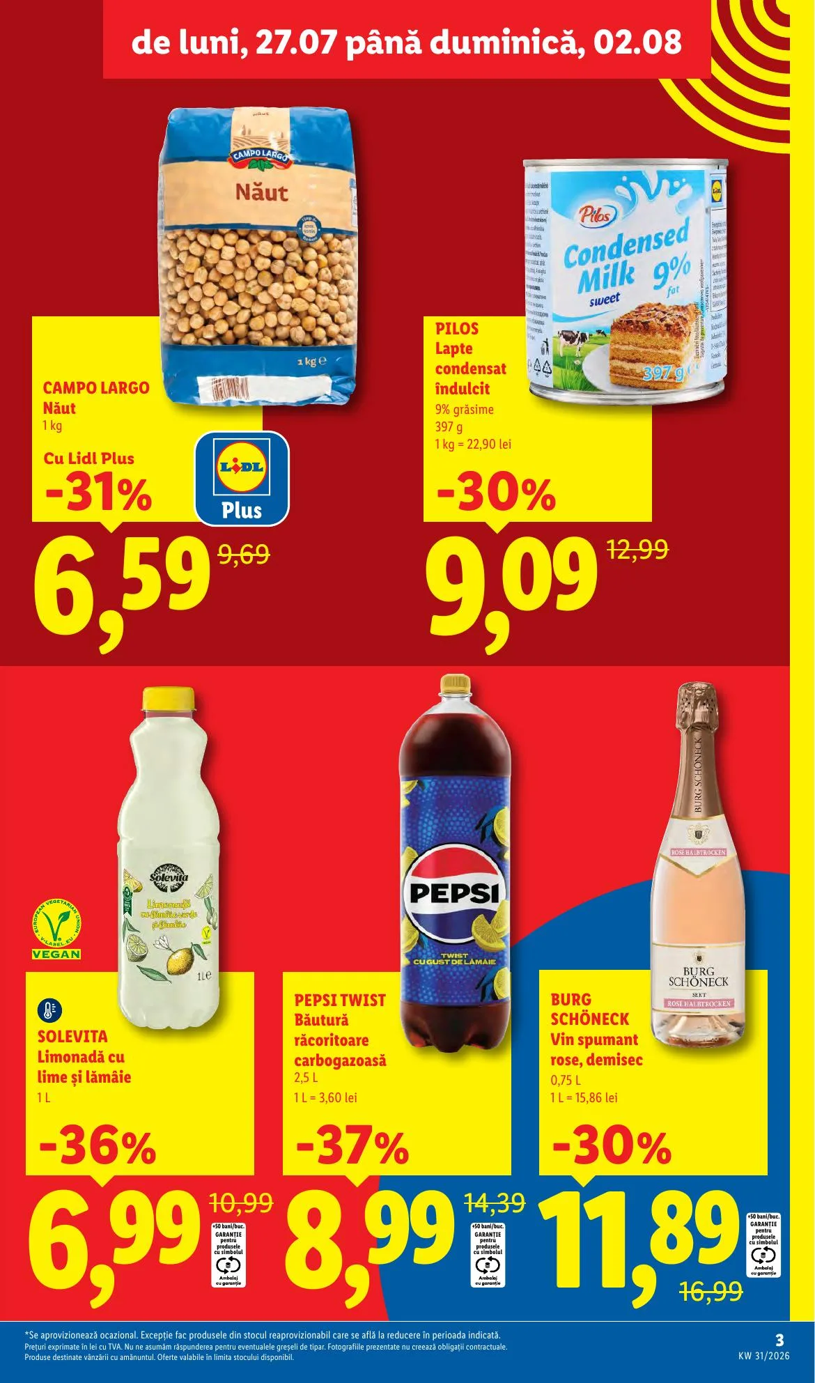 Lidl akciós újság Románia 07.27–08.02 – 3. oldal
