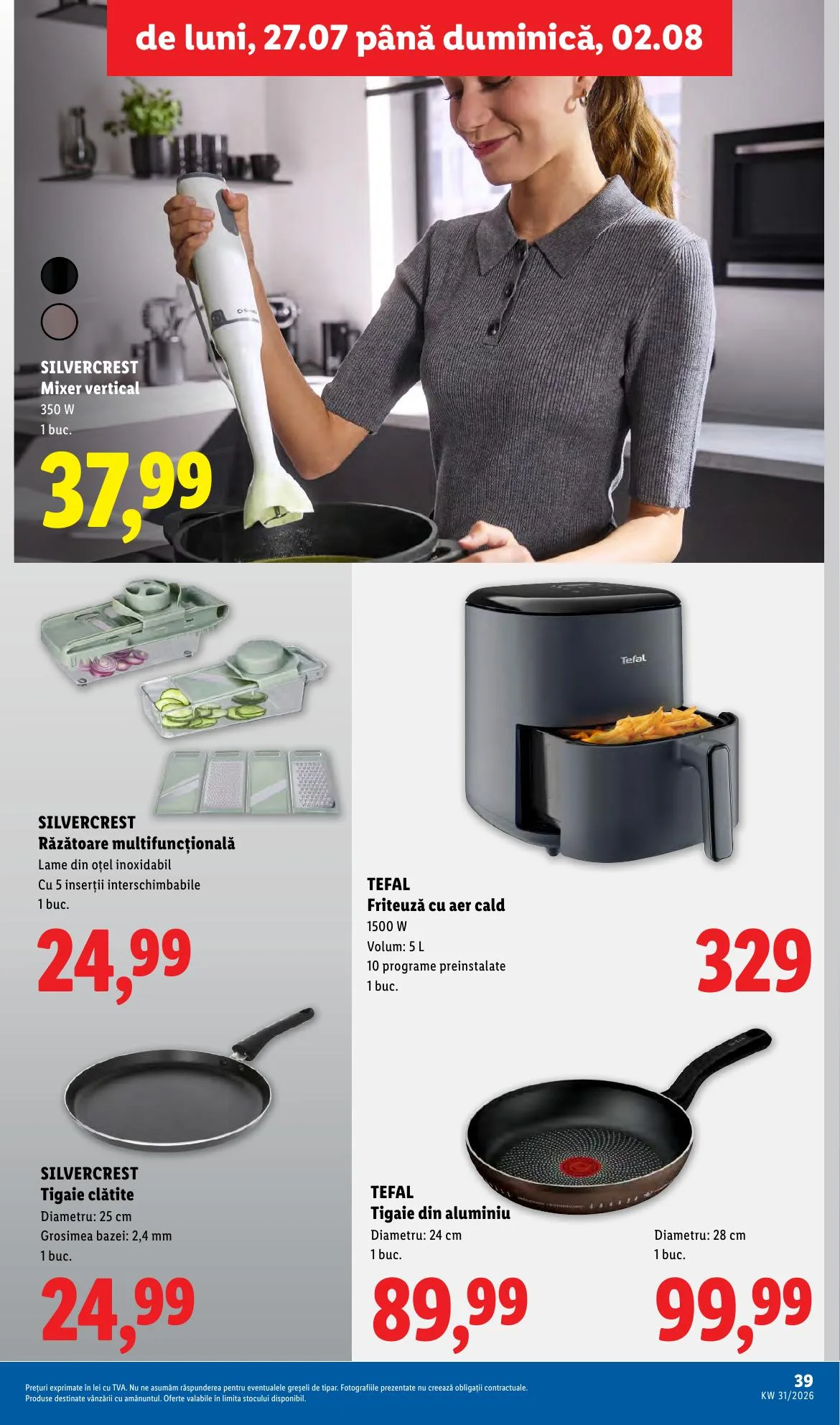 Lidl akciós újság Románia 07.27–08.02 – 39. oldal