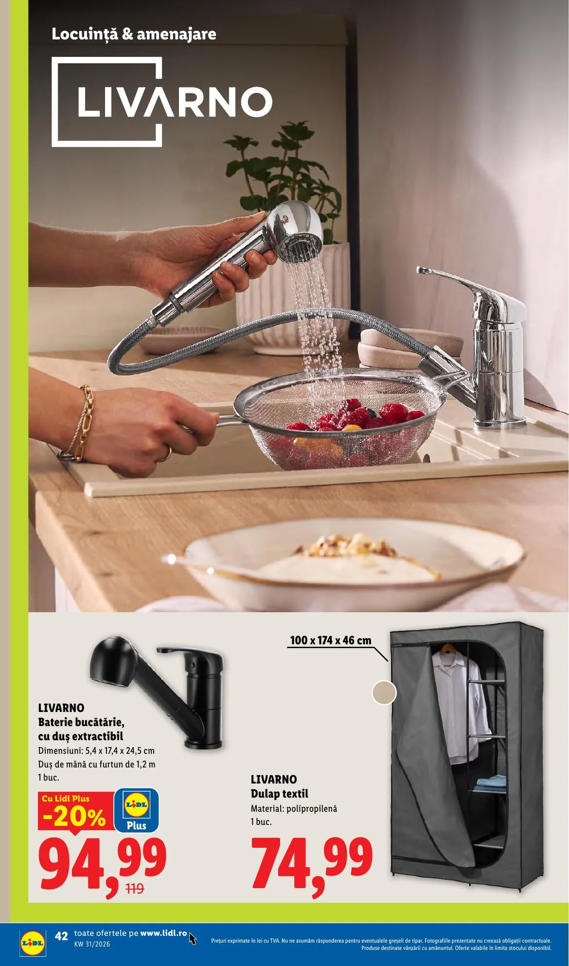 Lidl akciós újság Románia 07.27–08.02 – 42. oldal