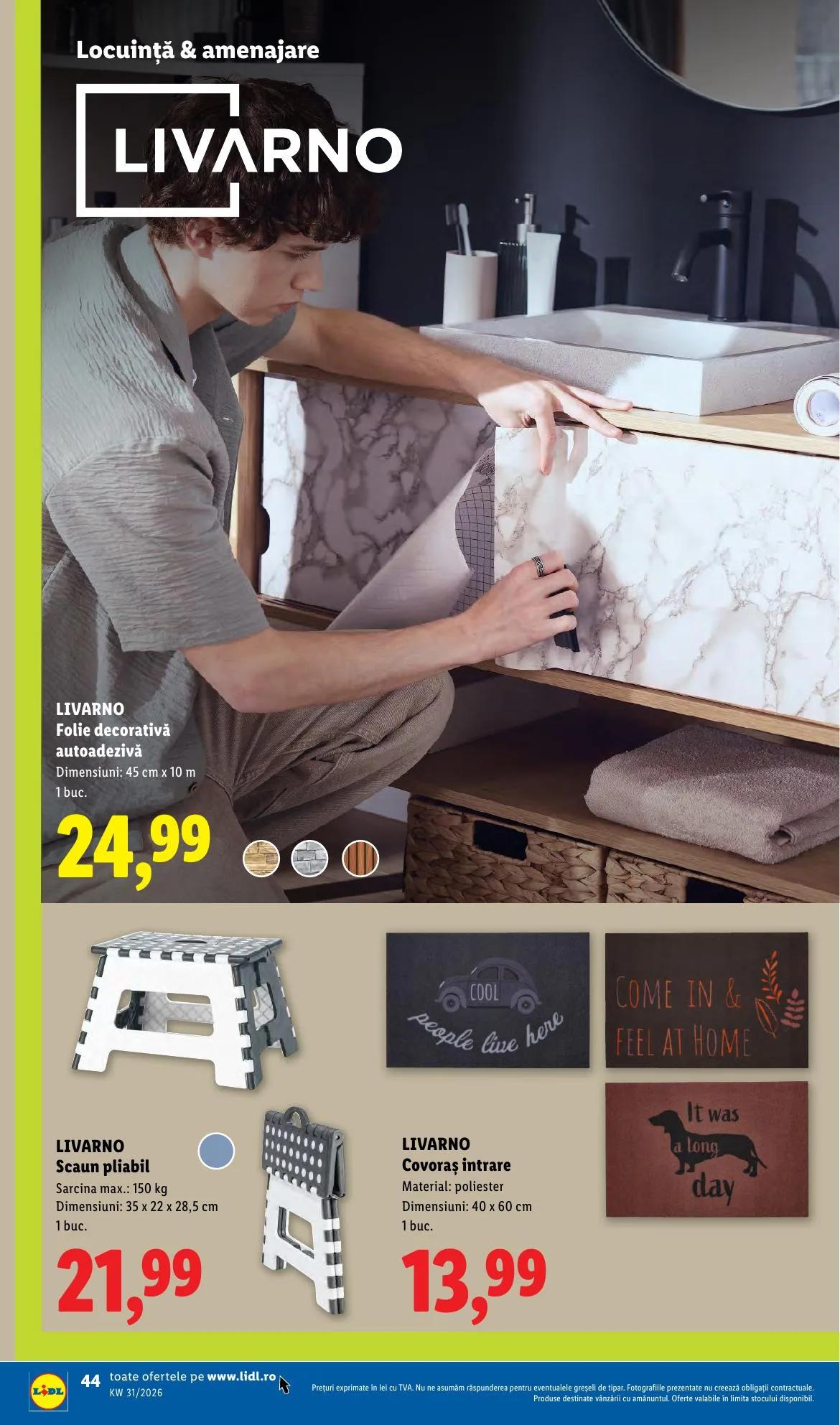 Lidl akciós újság Románia 07.27–08.02 – 44. oldal
