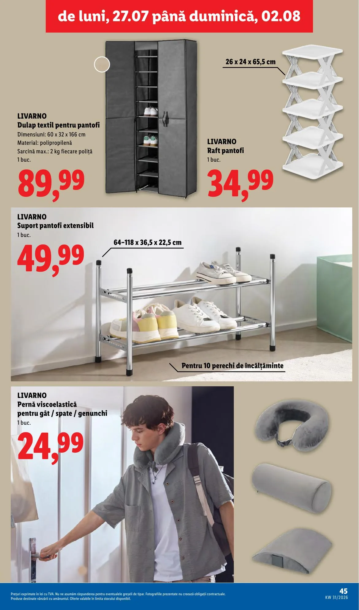 Lidl akciós újság Románia 07.27–08.02 – 45. oldal