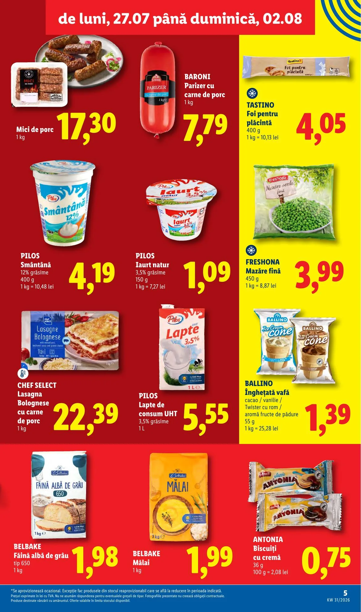 Lidl akciós újság Románia 07.27–08.02 – 5. oldal