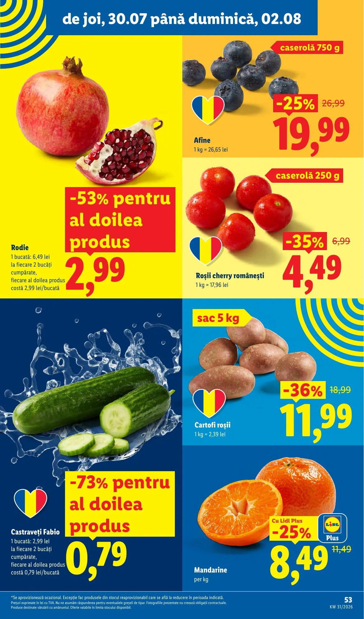 Lidl akciós újság Románia 07.27–08.02 – 53. oldal