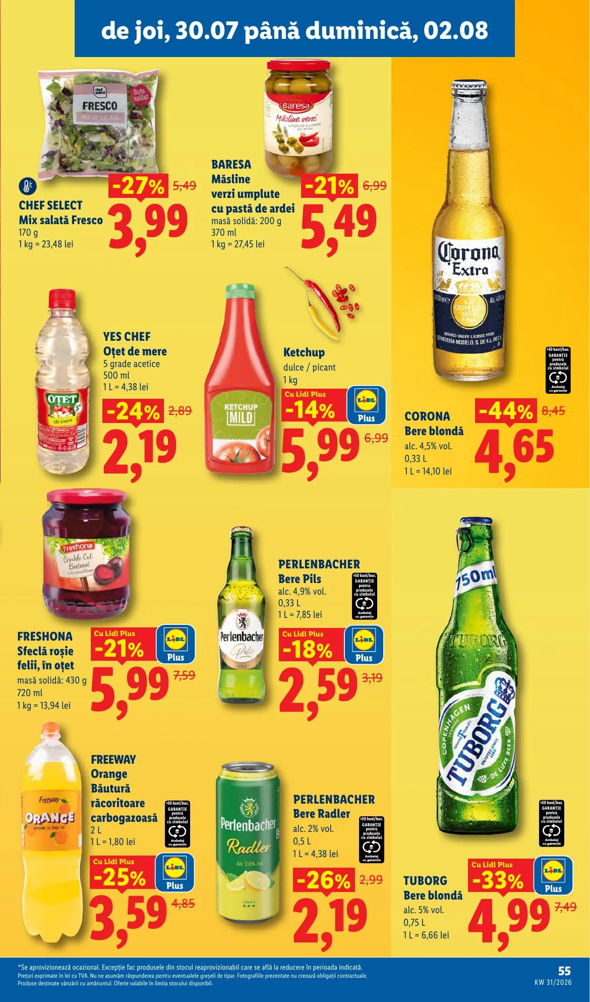 Lidl akciós újság Románia 07.27–08.02 – 55. oldal